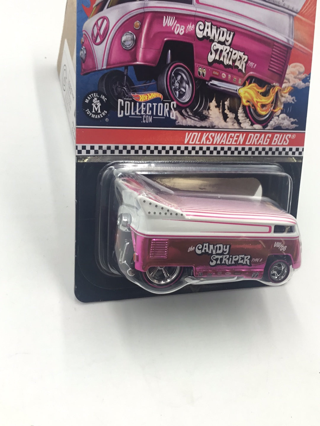 Hot wheels redline club Volkswagen Drag Bus (Pink Variant) 4044/20000 with protector