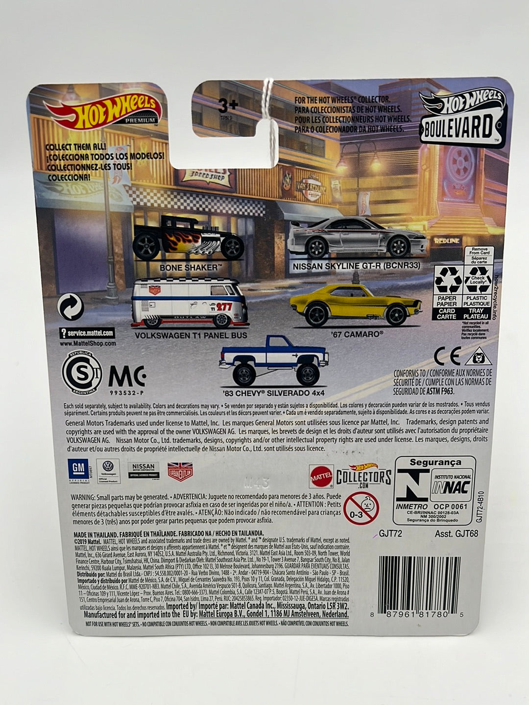 Hot Wheels Premium Boulevard #5 ‘83 Chevy Silverado 4x4 265D