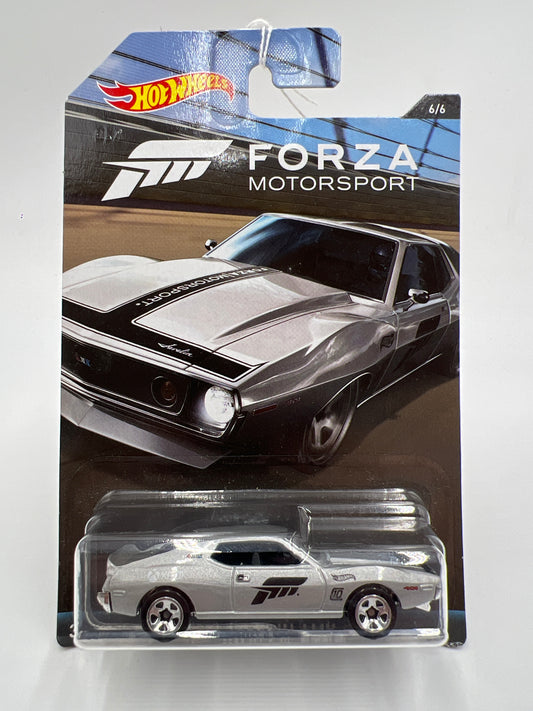 Hot Wheels Forza Motorsport #6 AMC Javelin AMX Silver 154A