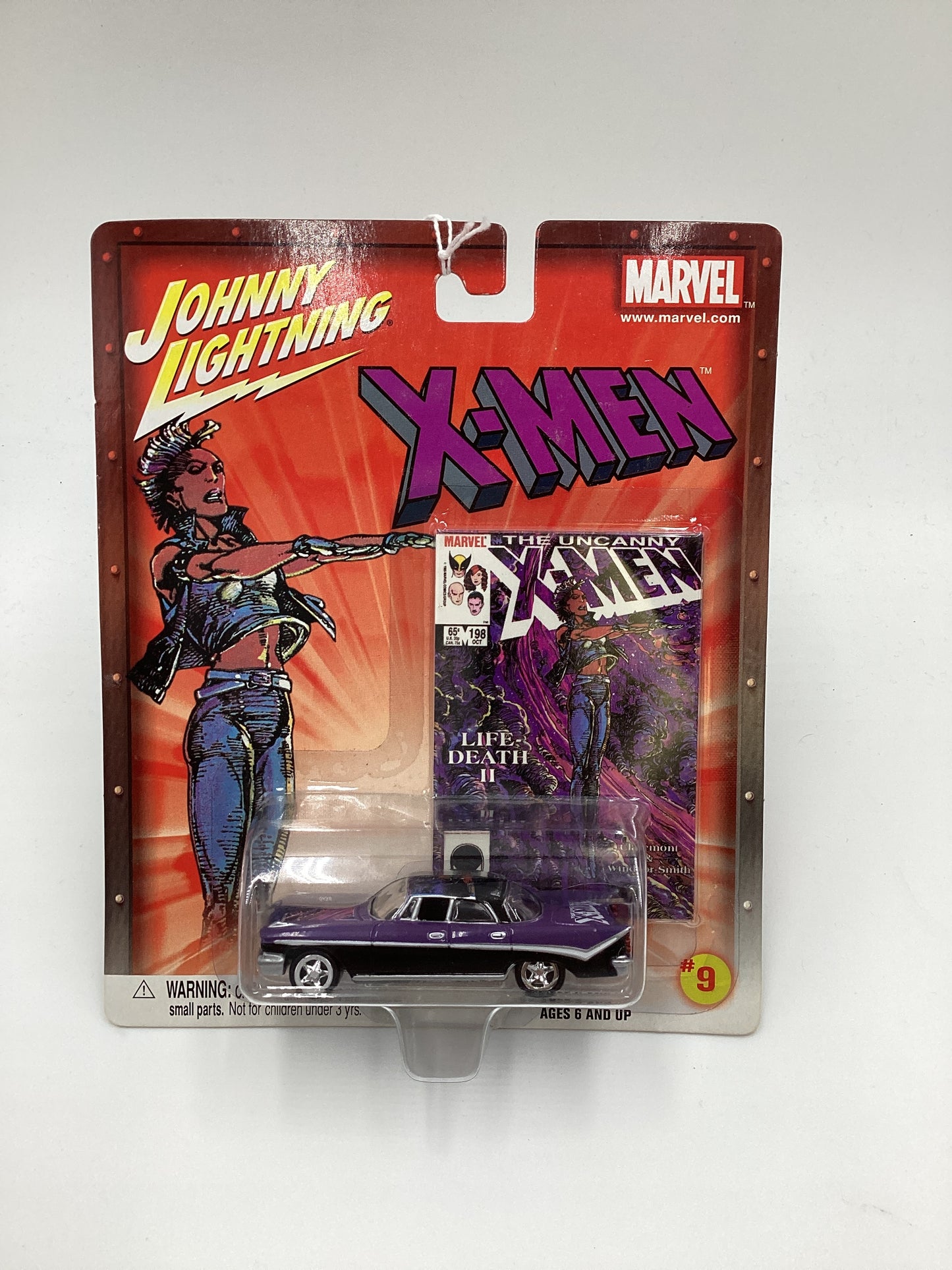 Johnny Lightning Marvel The Uncanny X-Men #9 59 Desoto Purple 230A