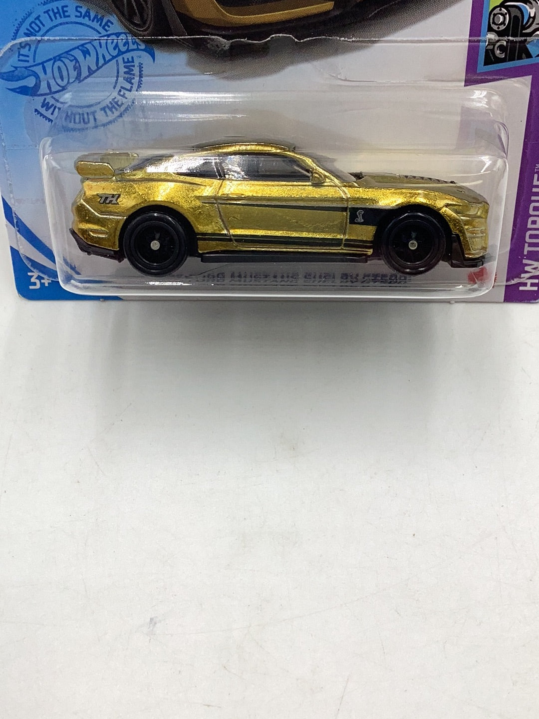 2021 Hot wheels Super treasure hunt Cracked Blister 2020 Ford Mustang Shelby GT500 W/Protector