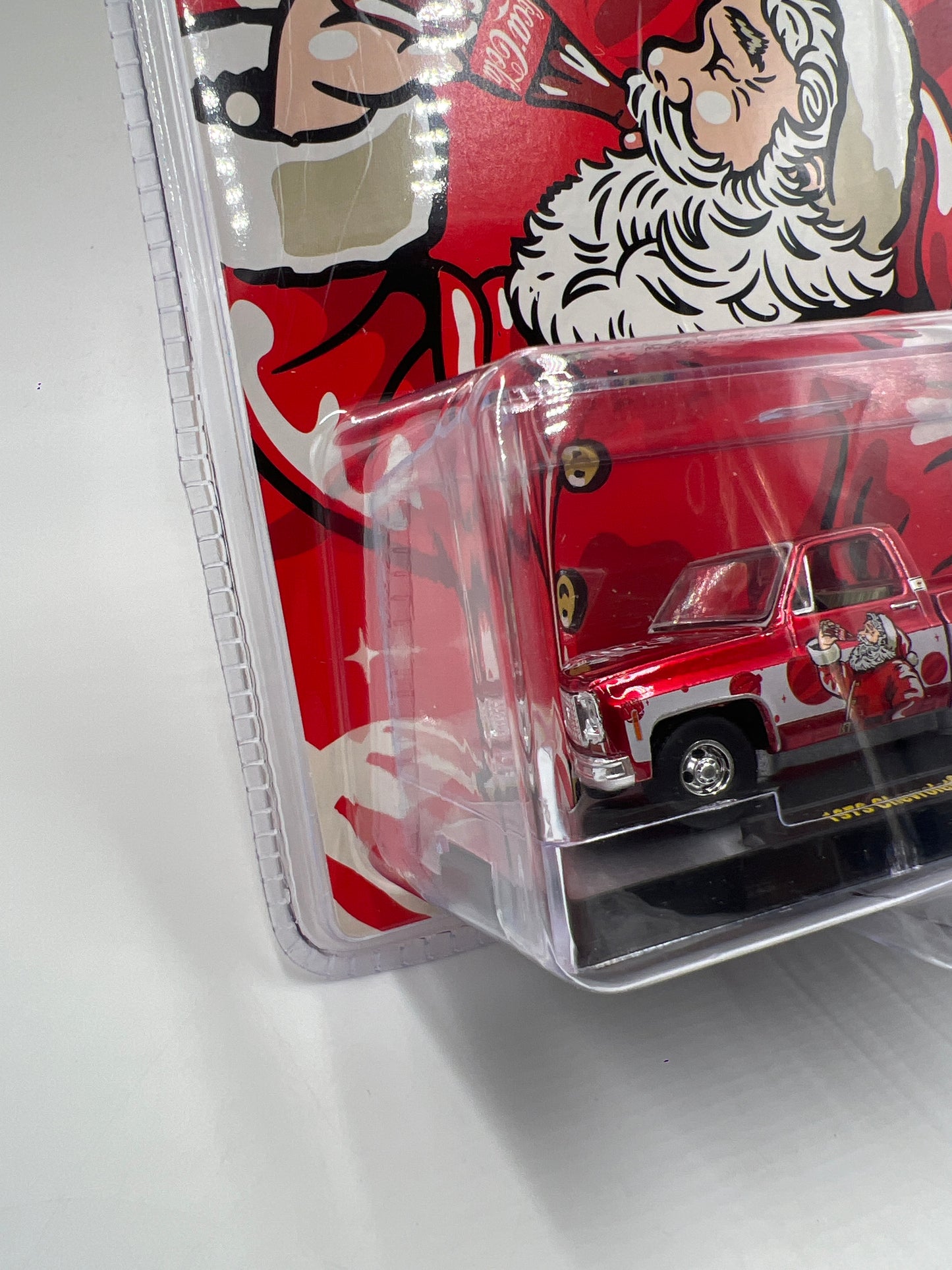 2025 M2 Machines Coca Cola Holidays 1973 Chevrolet Cheyenne Super 30 Red SK10 194D
