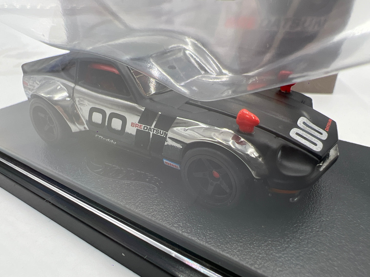 2023 Hot Wheels RLC Custom 72 Datsun 240Z Chrome/Black