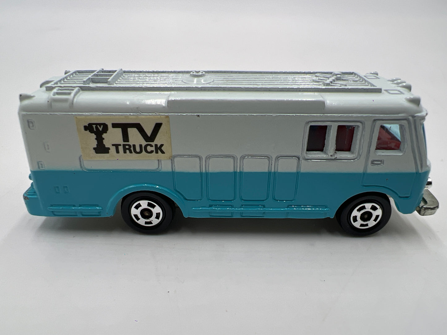 Tomica No. 75 TV Bus Blue/White Loose