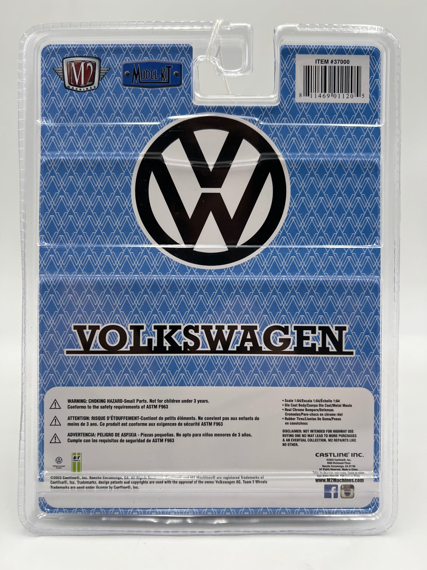 M2 Machines WMTS03 Model Kits CHASE Walmart Exclusive 1960 VW Single Cab Truck
