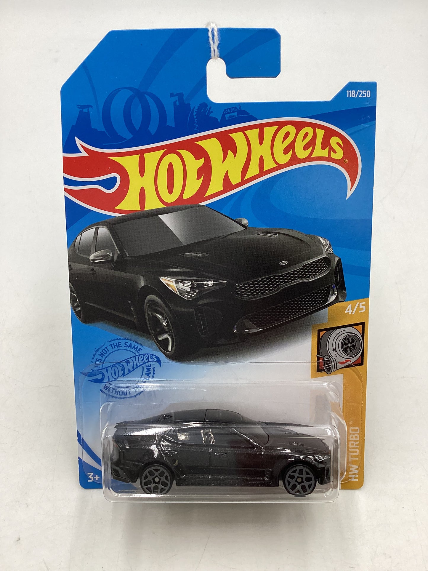 2021 Hot wheels #118 2019 Kia Stinger GT Black 61i