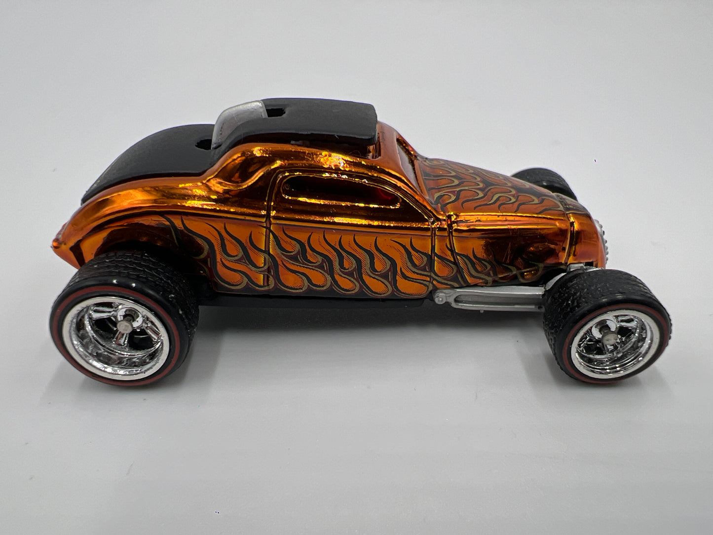 2006 Hot Wheels 1/64 Treasure Hunt Real Riders Sooo Fast Orange Loose