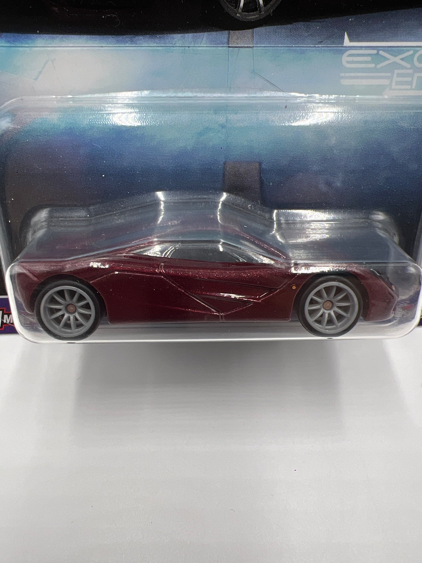 Hot Wheels Premium Car Culture Exotic Envy #5 McLaren F1 Maroon 244P