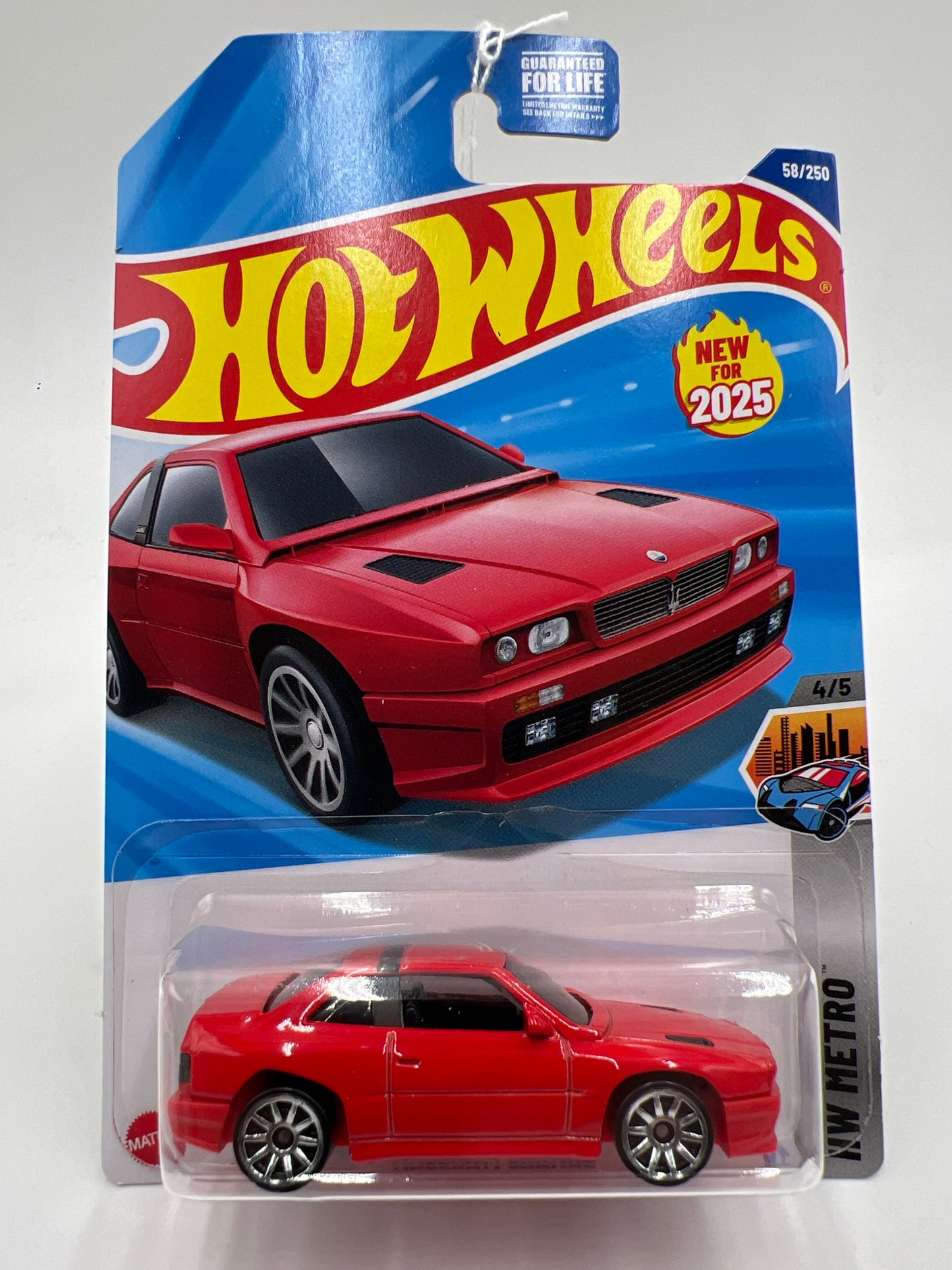 2025 Hot Wheels C Case #58 Maserati Shamal Red 67D