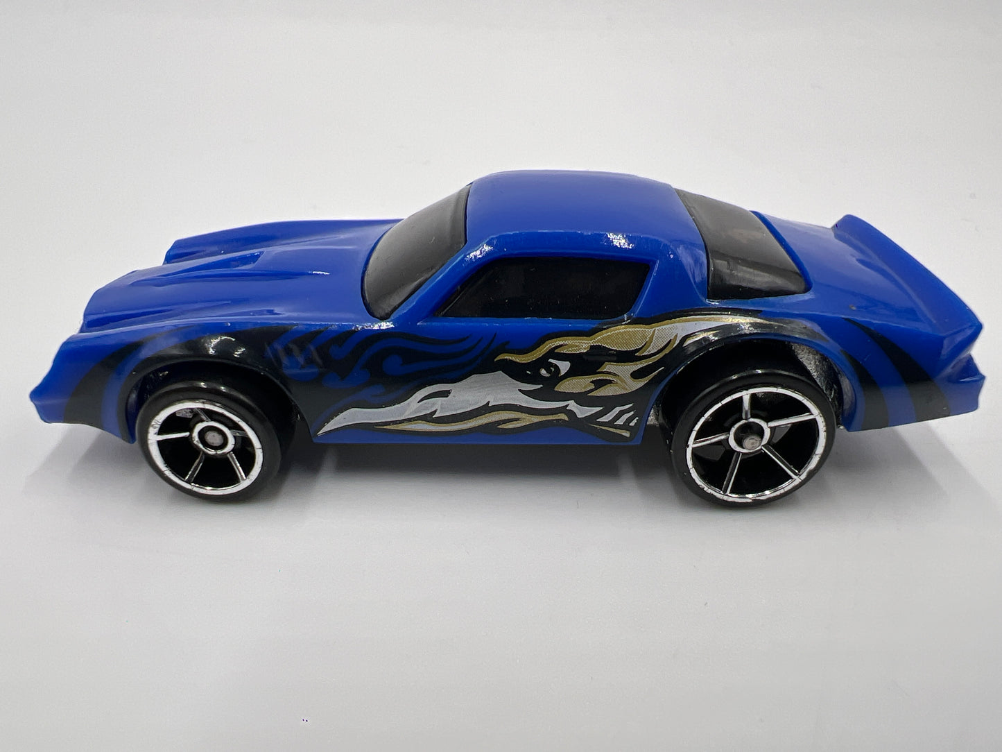 Hot Wheels 1/64 Chevy Camaro Z28 Blue W/Bird Head Loose