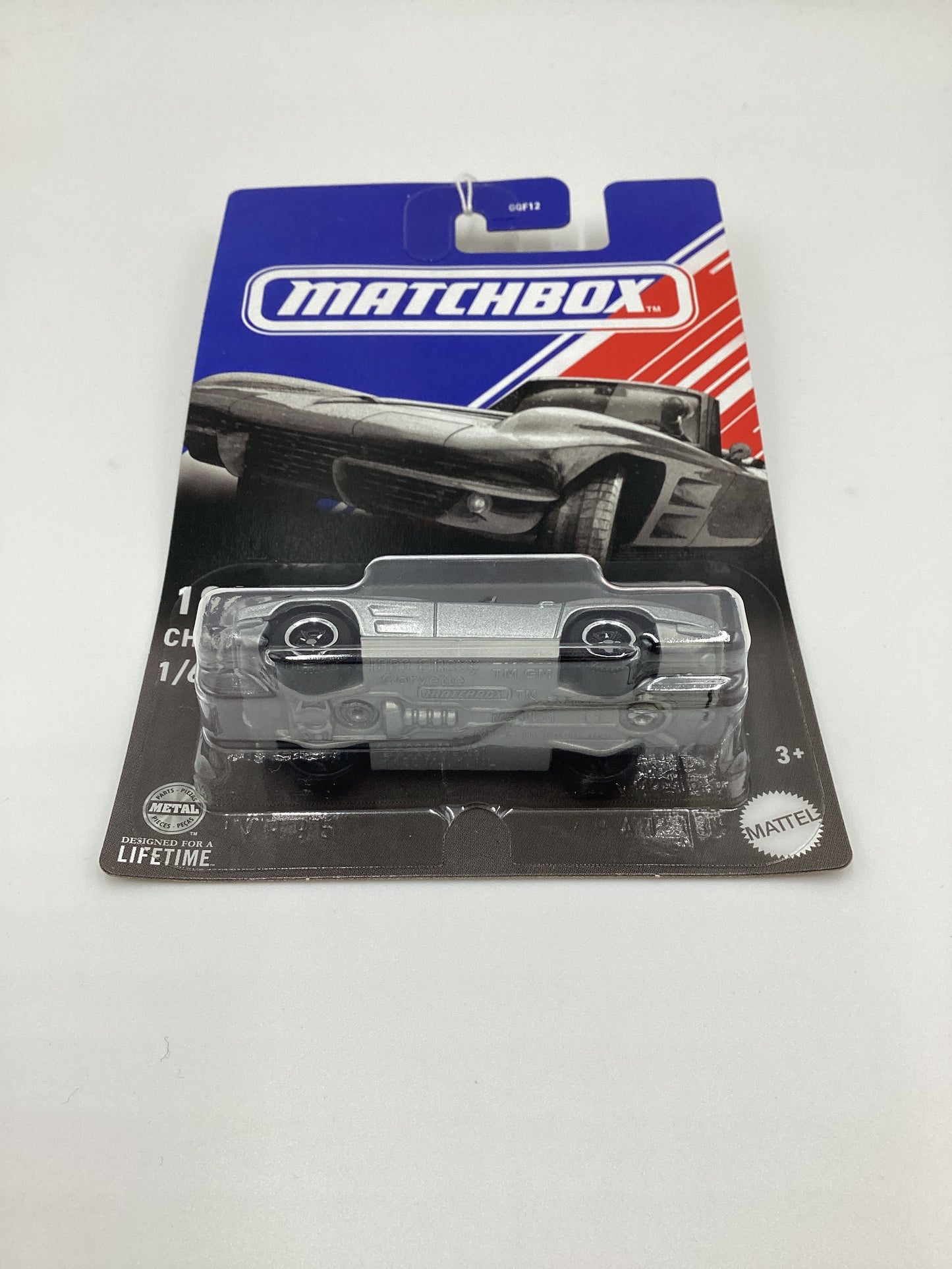 2024 Matchbox American Convertibles #1 1963 Chevy Corvette Silver 162C