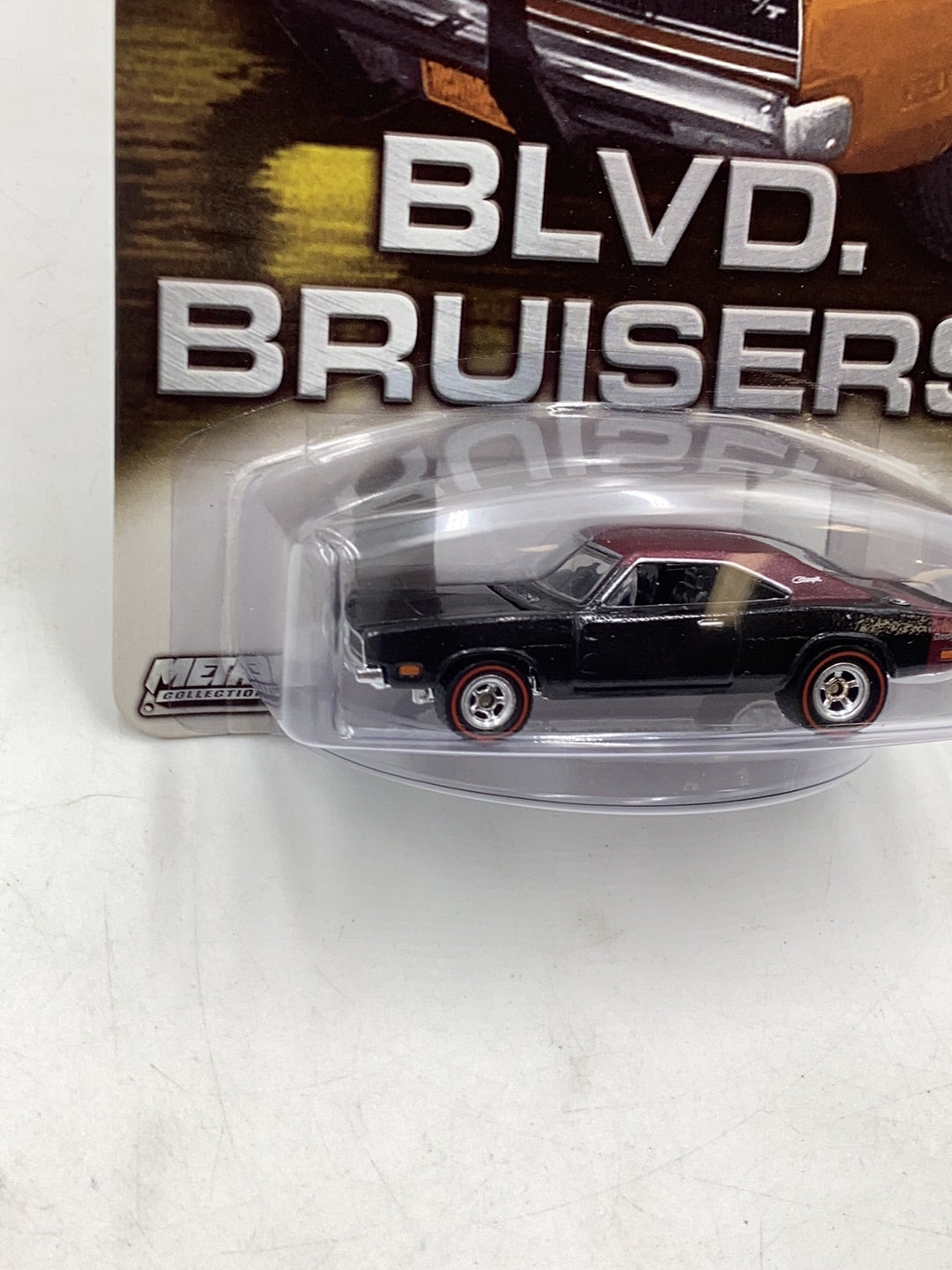 Hot wheels Blvd. Bruisers htf color 69 Dodge Charger 4/4