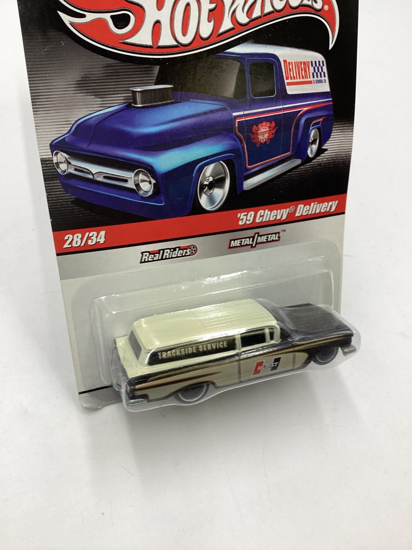 Hot wheels Slick rides #28 59 Chevy Delivery Hurst