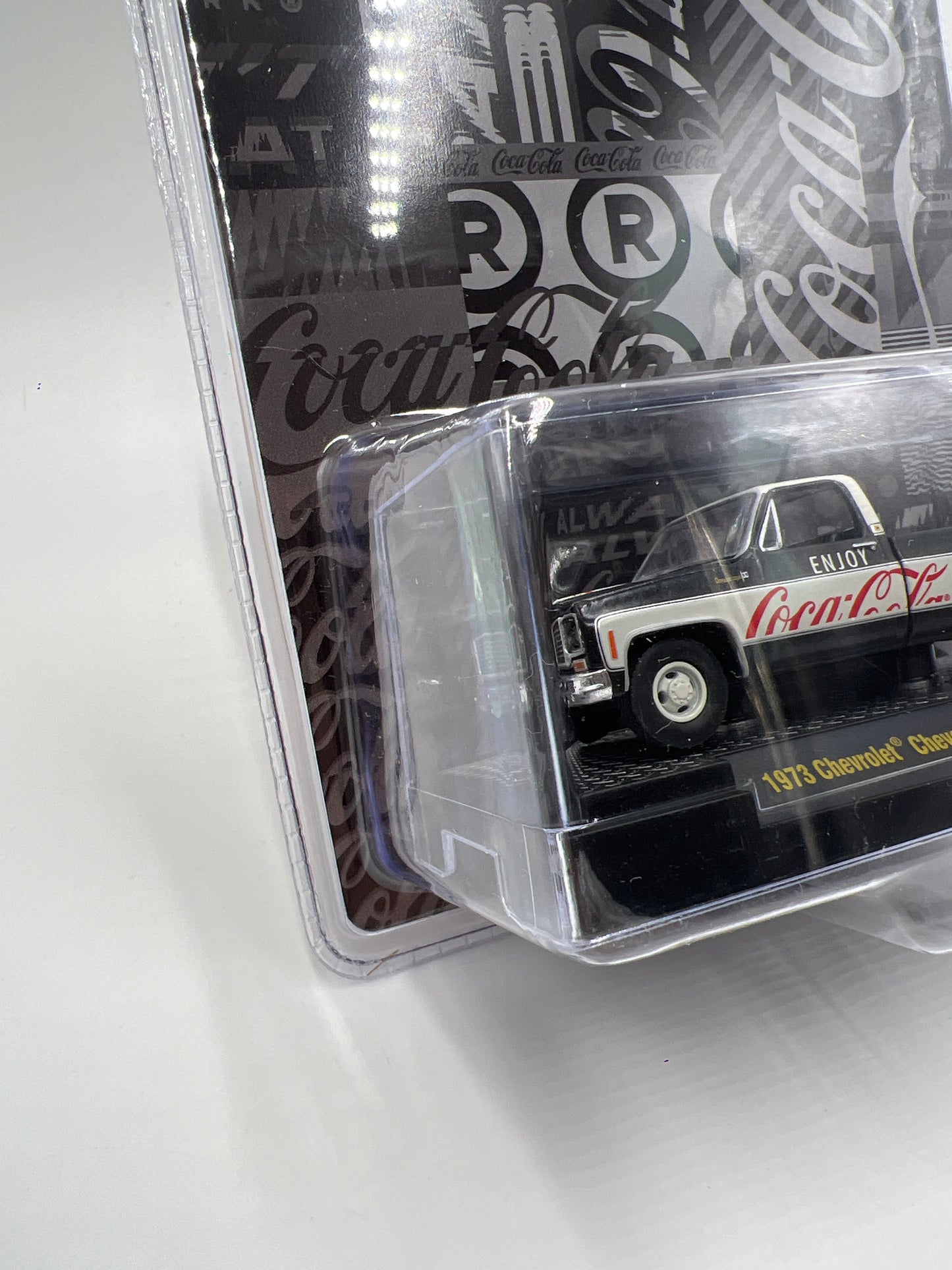 2025 M2 Machines Coca Cola 1973 Chevrolet Cheyenne Super 30 Black A55 198C