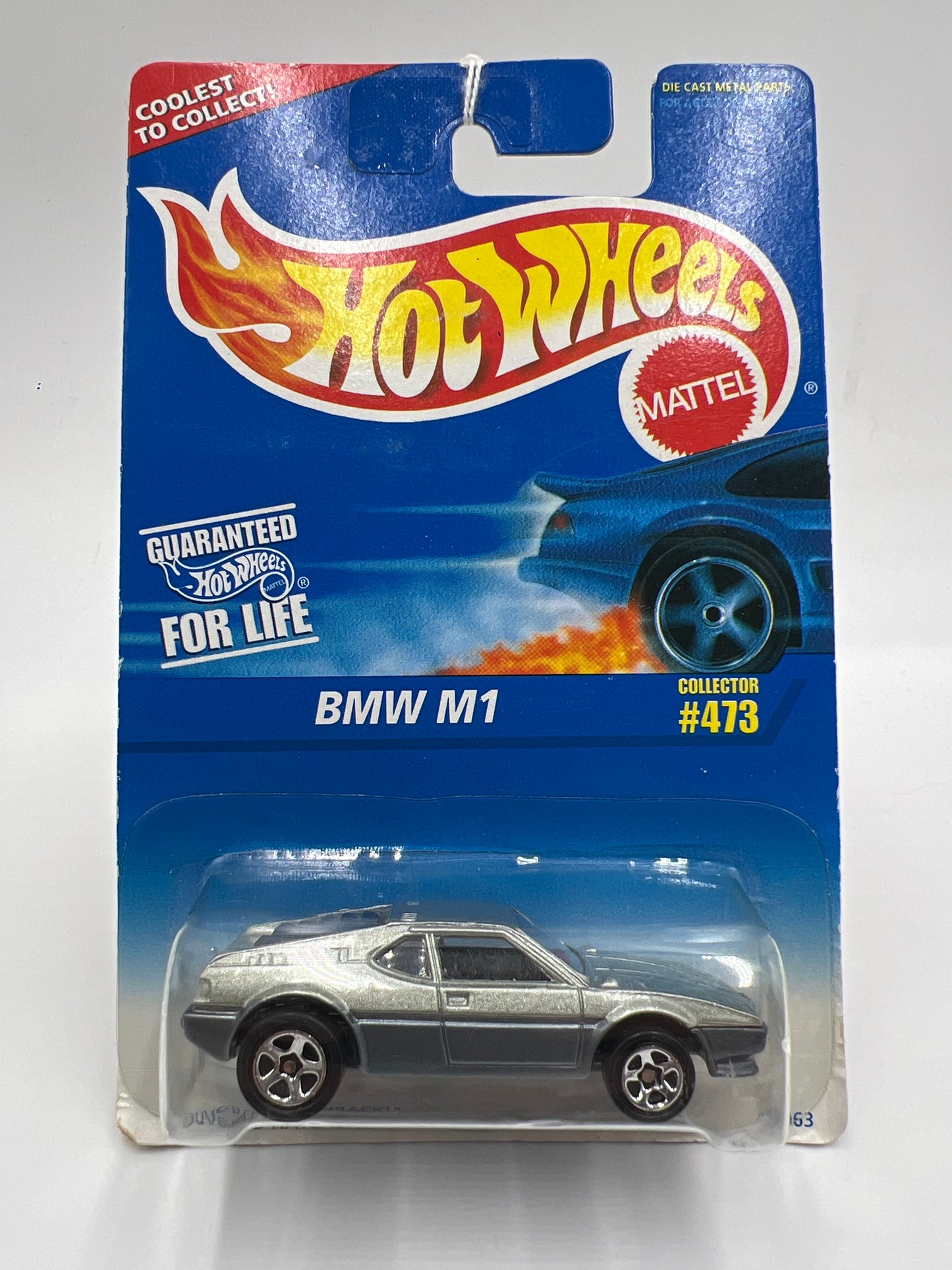 1996 Hot Wheels Collector #473 BMW M1 Silver
