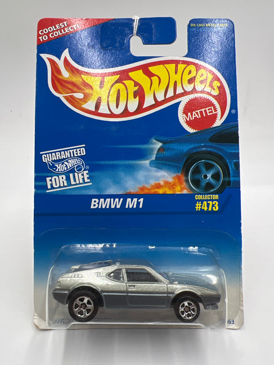 1996 Hot Wheels Collector #473 BMW M1 Silver
