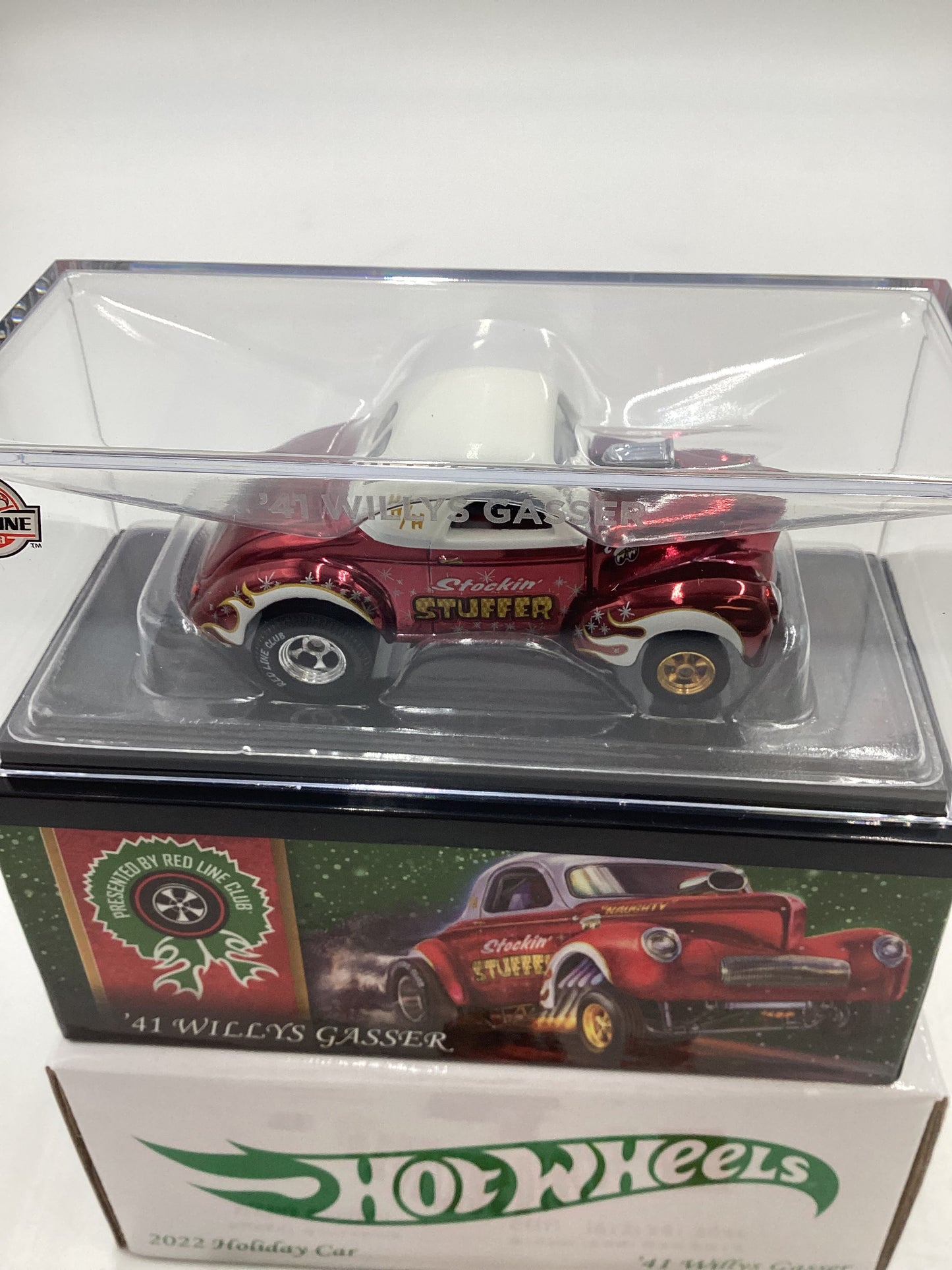 2022 Hot Wheels RLC Holiday #22494/30000 ‘41 Willys Gasser