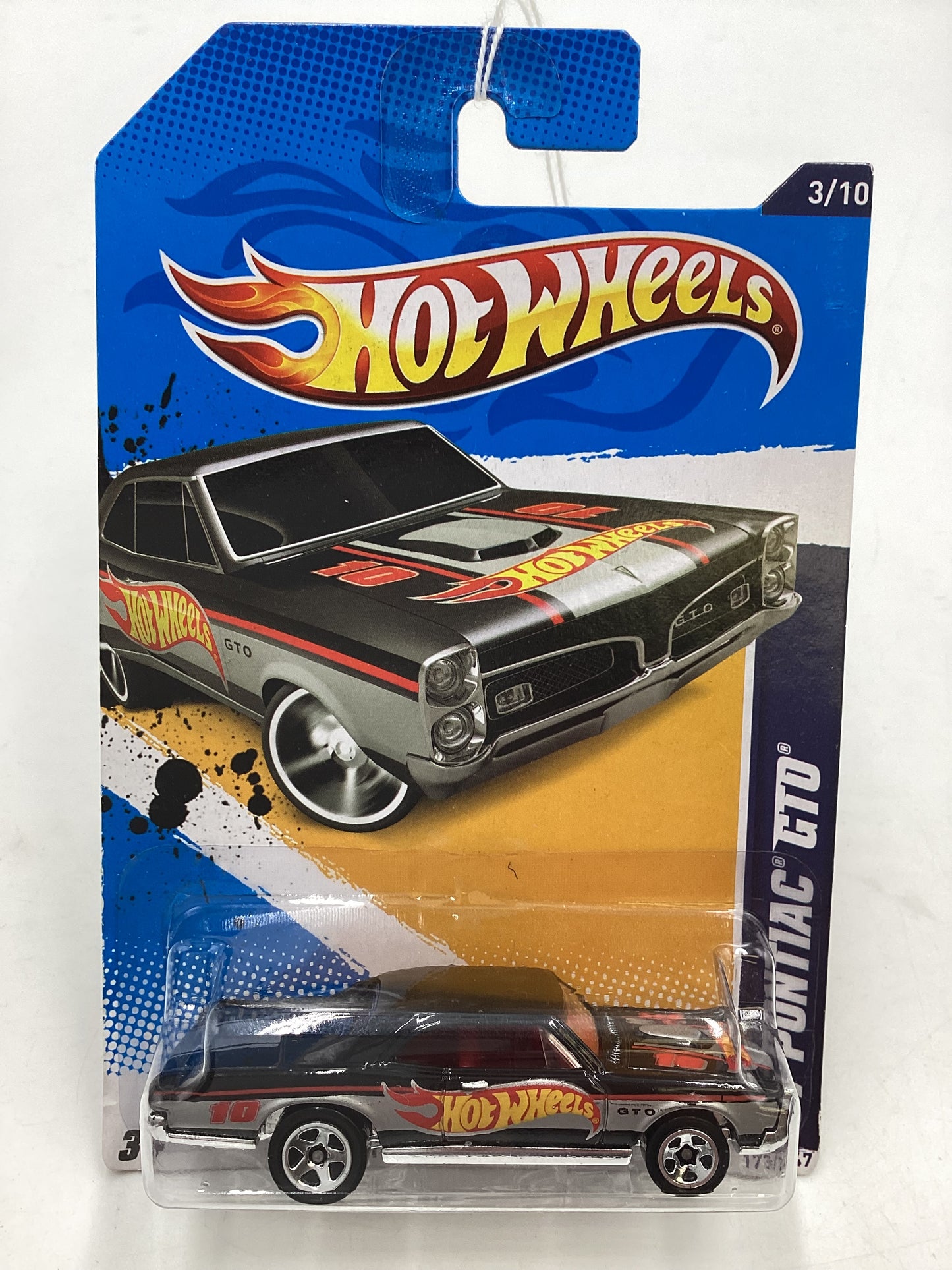 2012 HW Racing #173 67 Pontiac GTO Black 55G