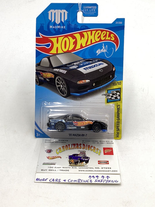 2019 Hot Wheels #27 95 Mazda RX-7 See Description 84B