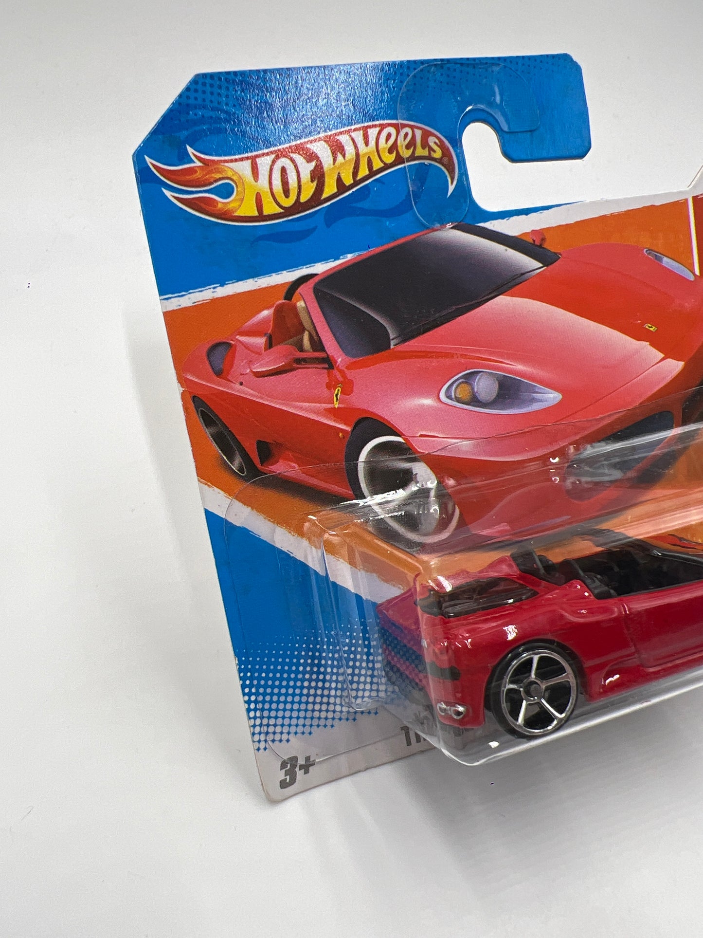 2011 Hot Wheels Thrill Racers Highway #190 Ferrari F430 Spider Red Short Card W/Protector SR
