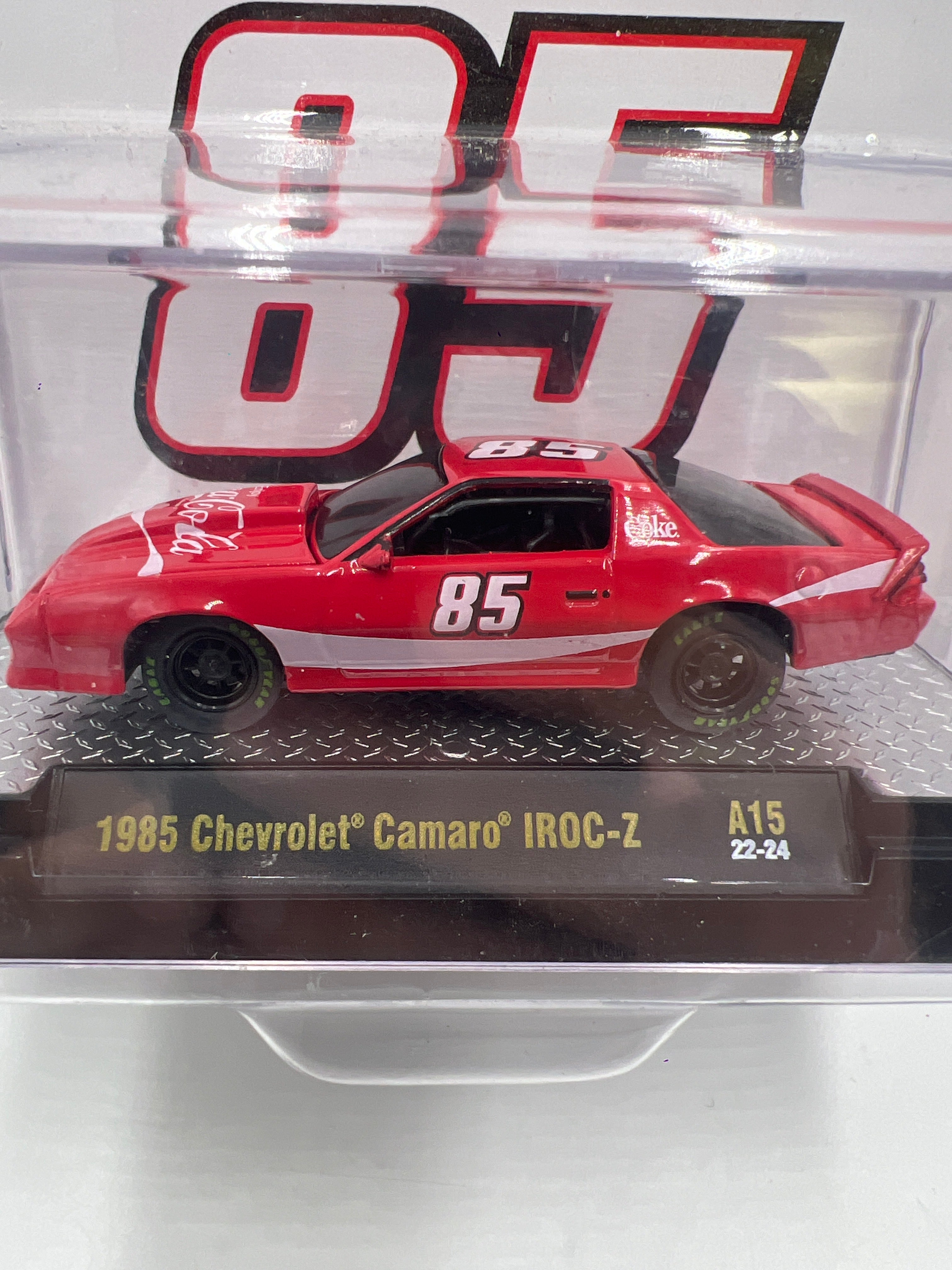 M2 Machines Coke 1985 Chevrolet Camaro IROC-Z Red A15 201C