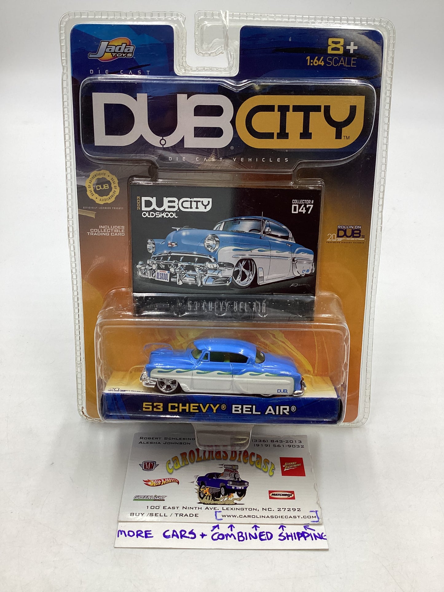 Jada Toys Dub City #047 53 Chevy Bel Air 221A