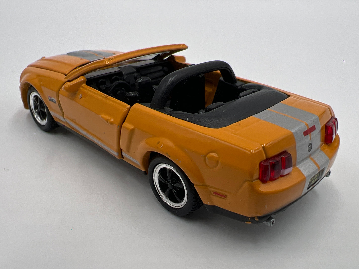 2010 Shelby Collectibles 1/64 10 Car Set Exclusive 1/5000 Loose 2008 Shelby GT 500 Convertible Orange