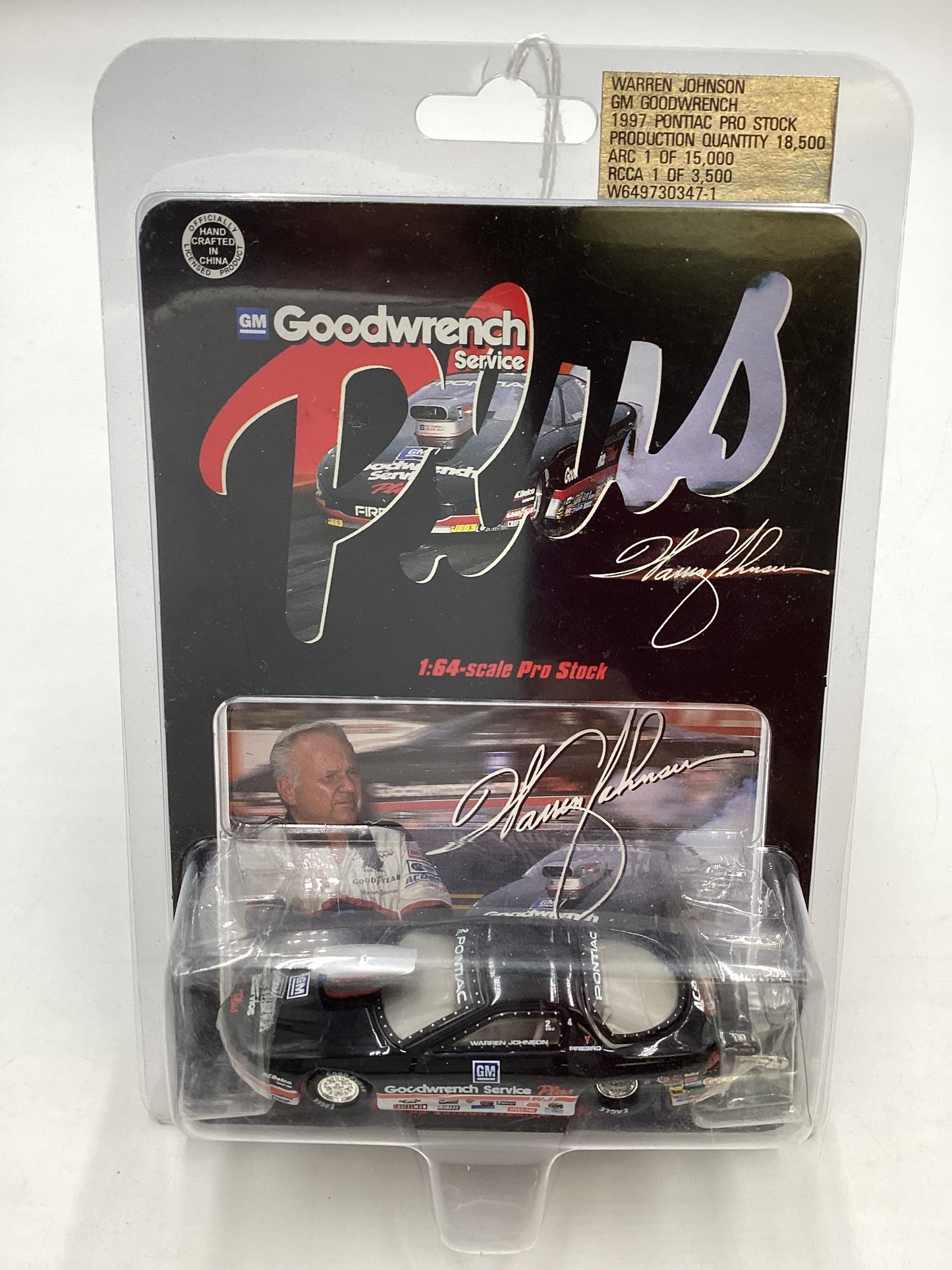 Action Goodwrench Services Plus 1997 Pontiac Pro Stock