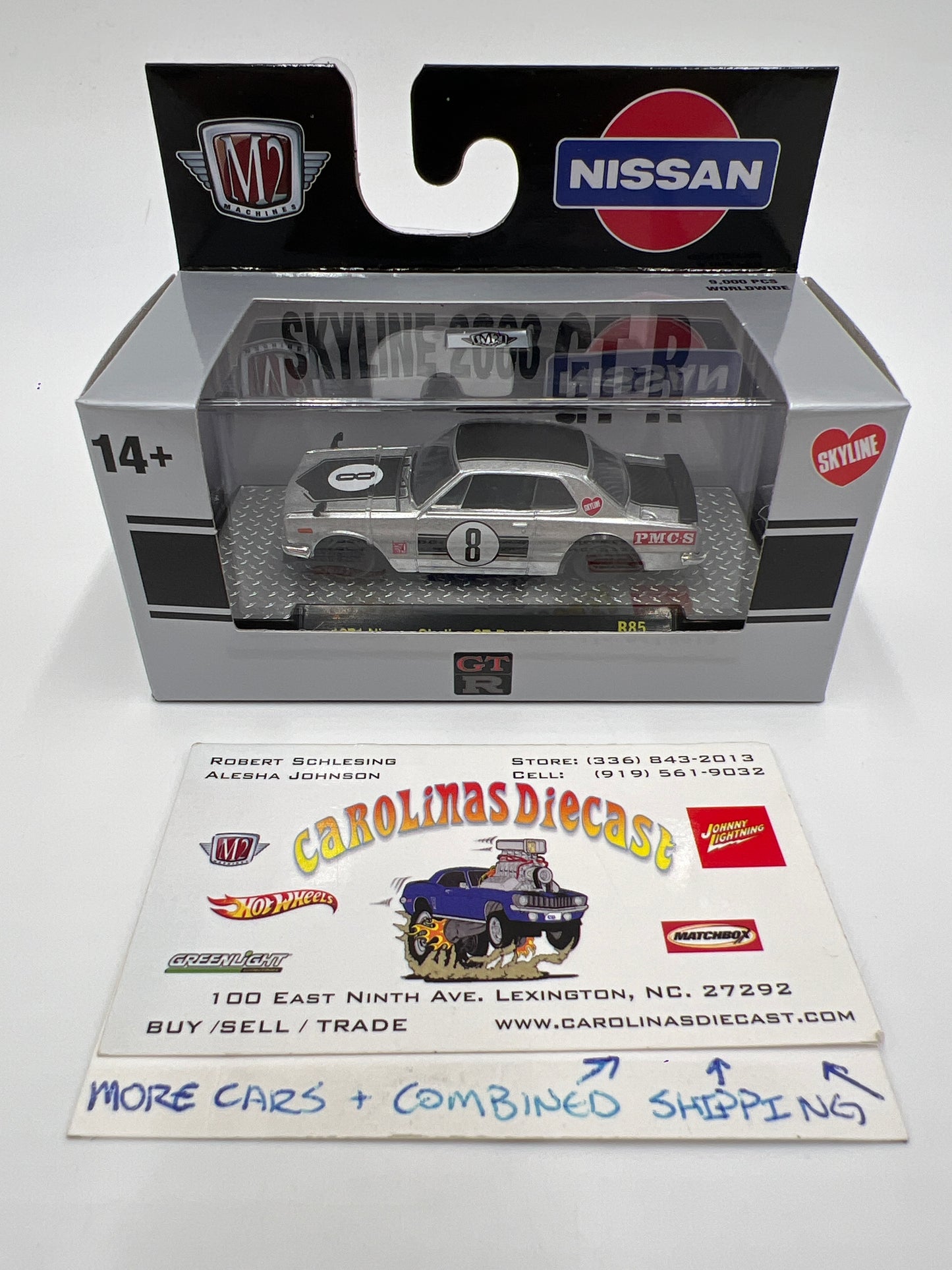 M2 Machines Detroit Muscle 1971 Nissan Skyline GT-R Silver R85