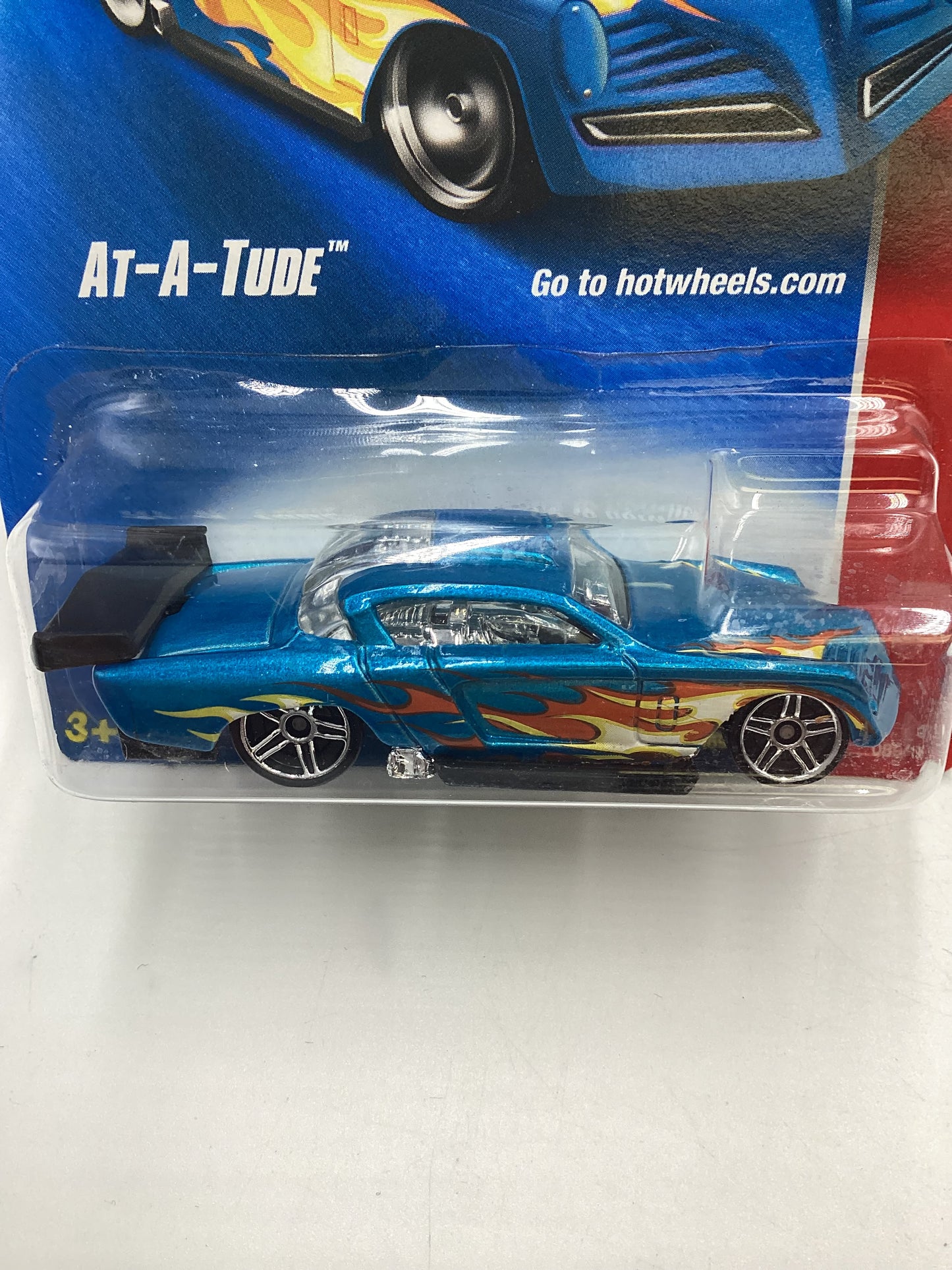 2008 Hot Wheels Web Trading Cars #89 At-A-Tude Blue EE3