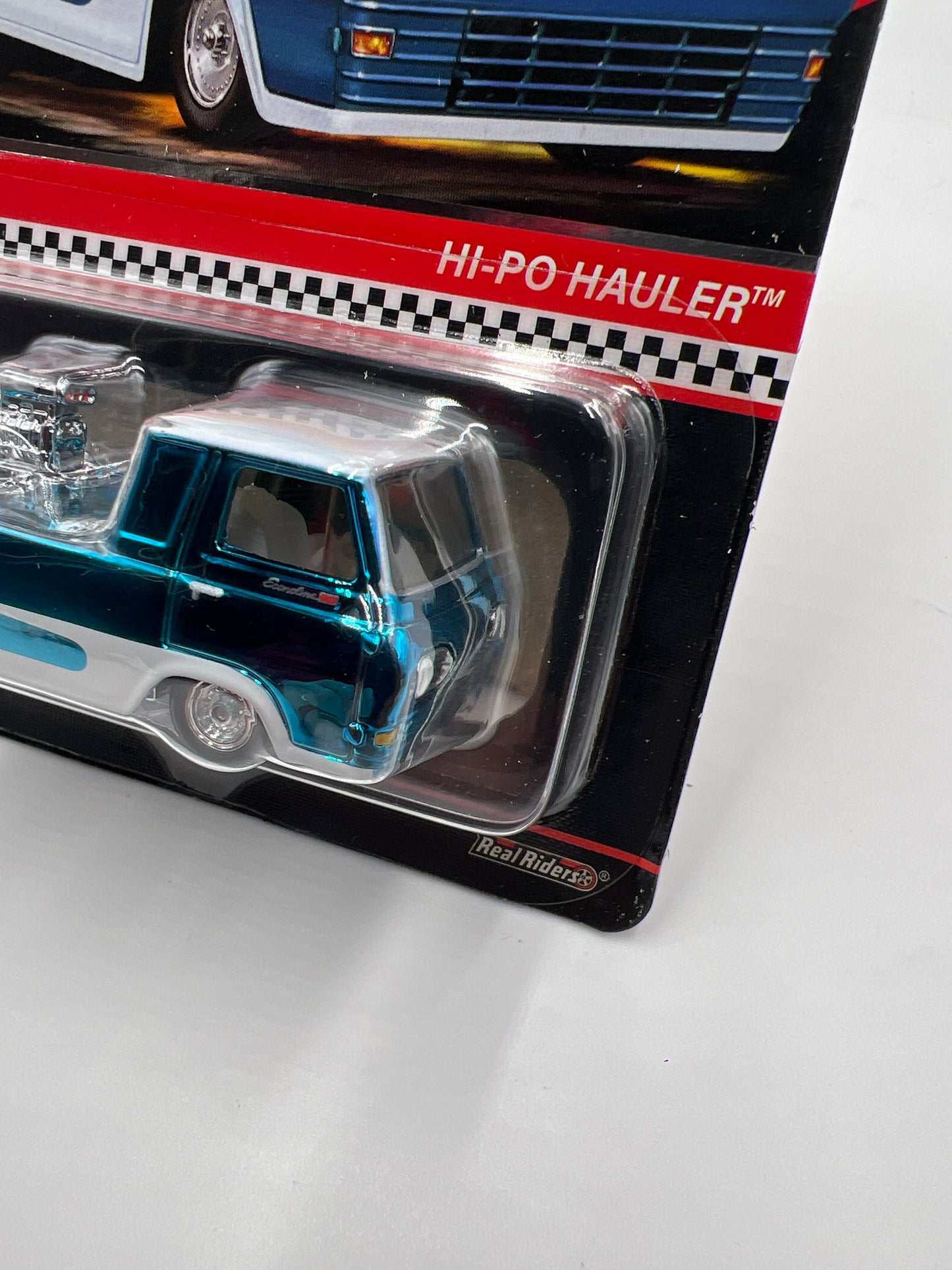 Hot Wheels RLC #23882/30000 Hi-Po Hauler Blue W/Protector