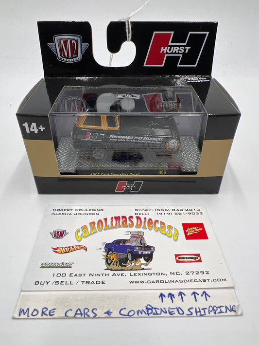 M2 Machines Hurst 1965 Ford Econoline Truck Black R86