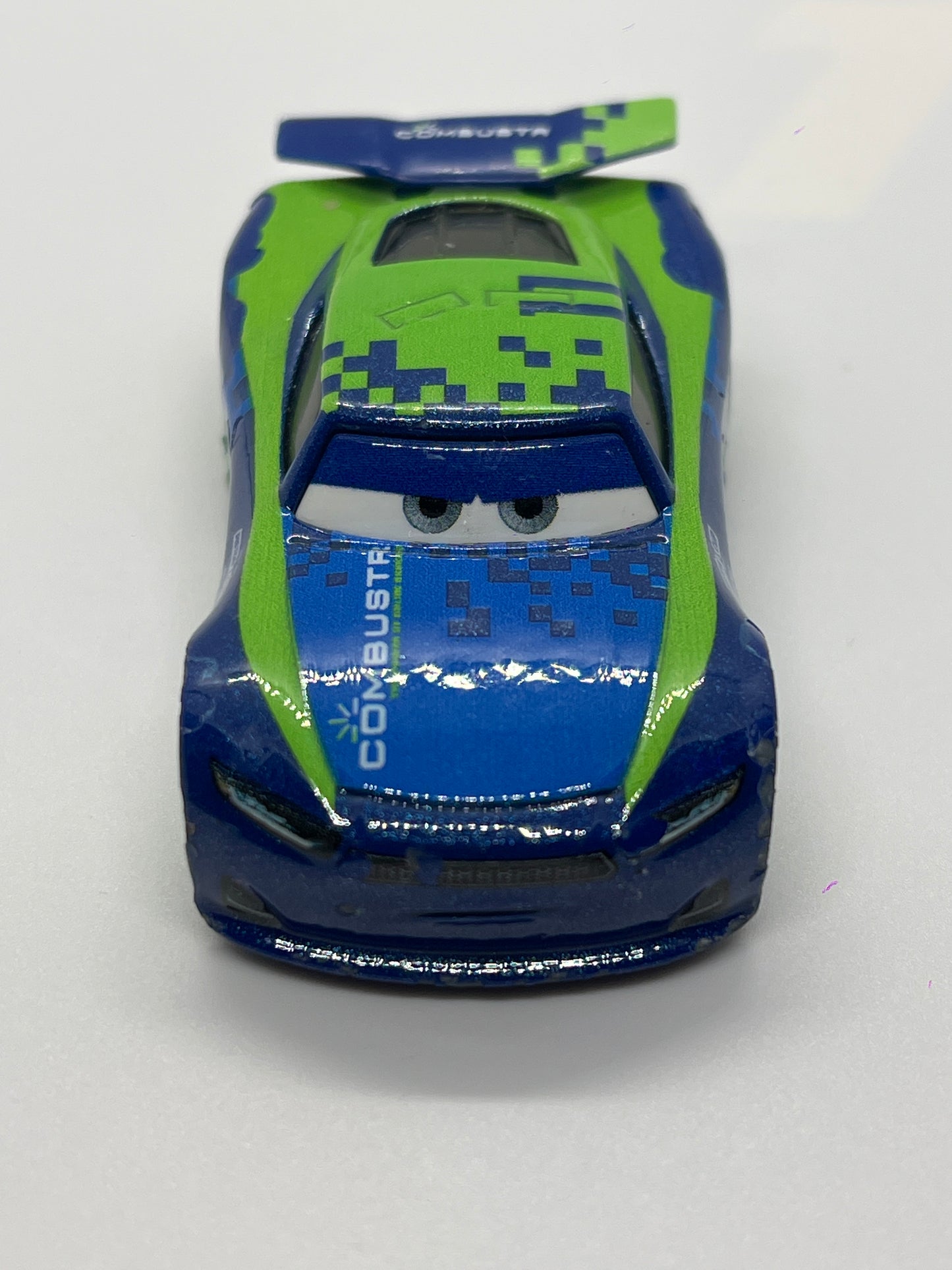 Disney Pixar Cars 3 Next Gen Piston Cup Racers #11 Chris Roamin Combuster Loose Bad Paint