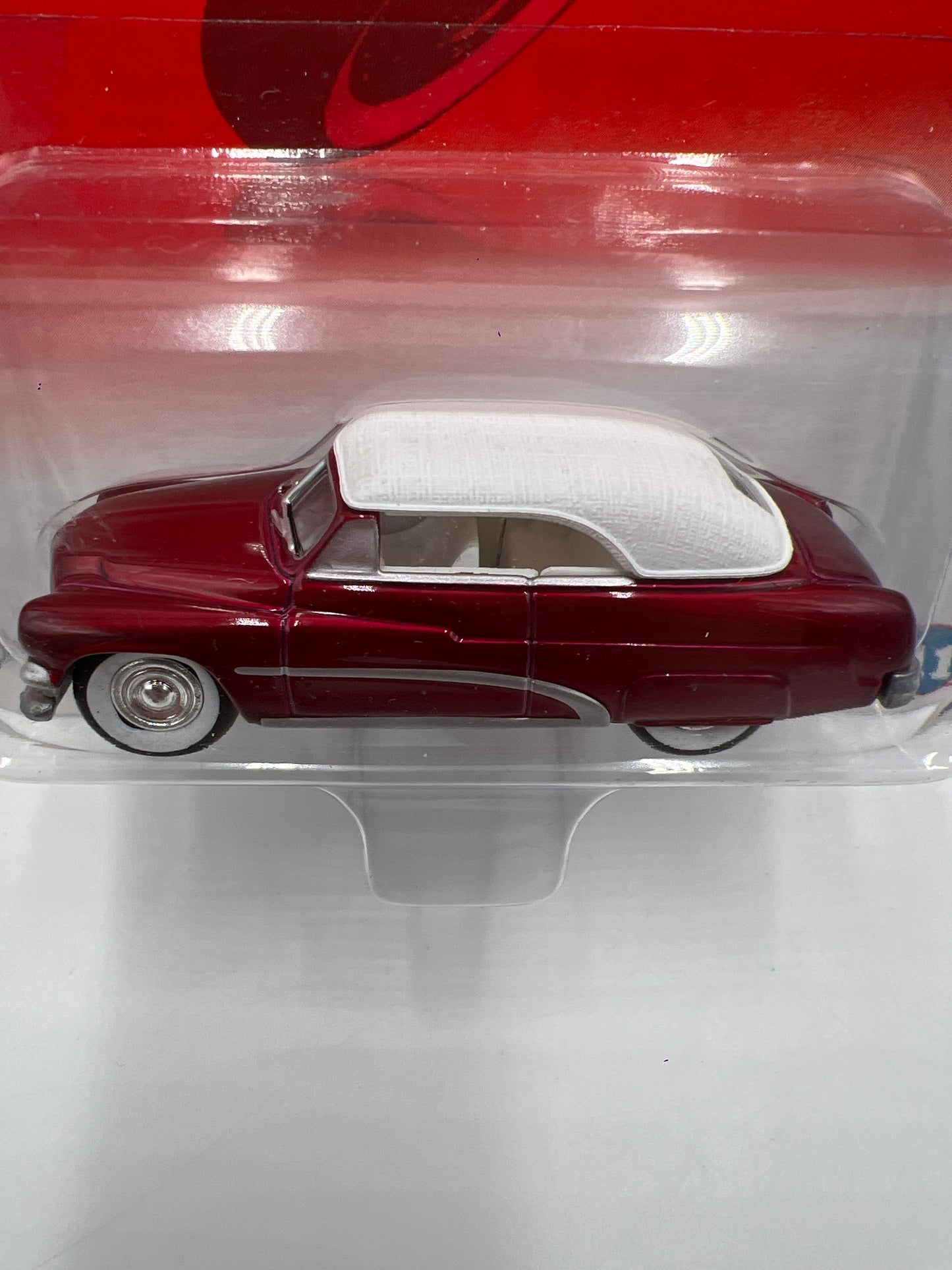 Johnny Lightning Retro Rods #11 51 Mercury Convertible Red 219H