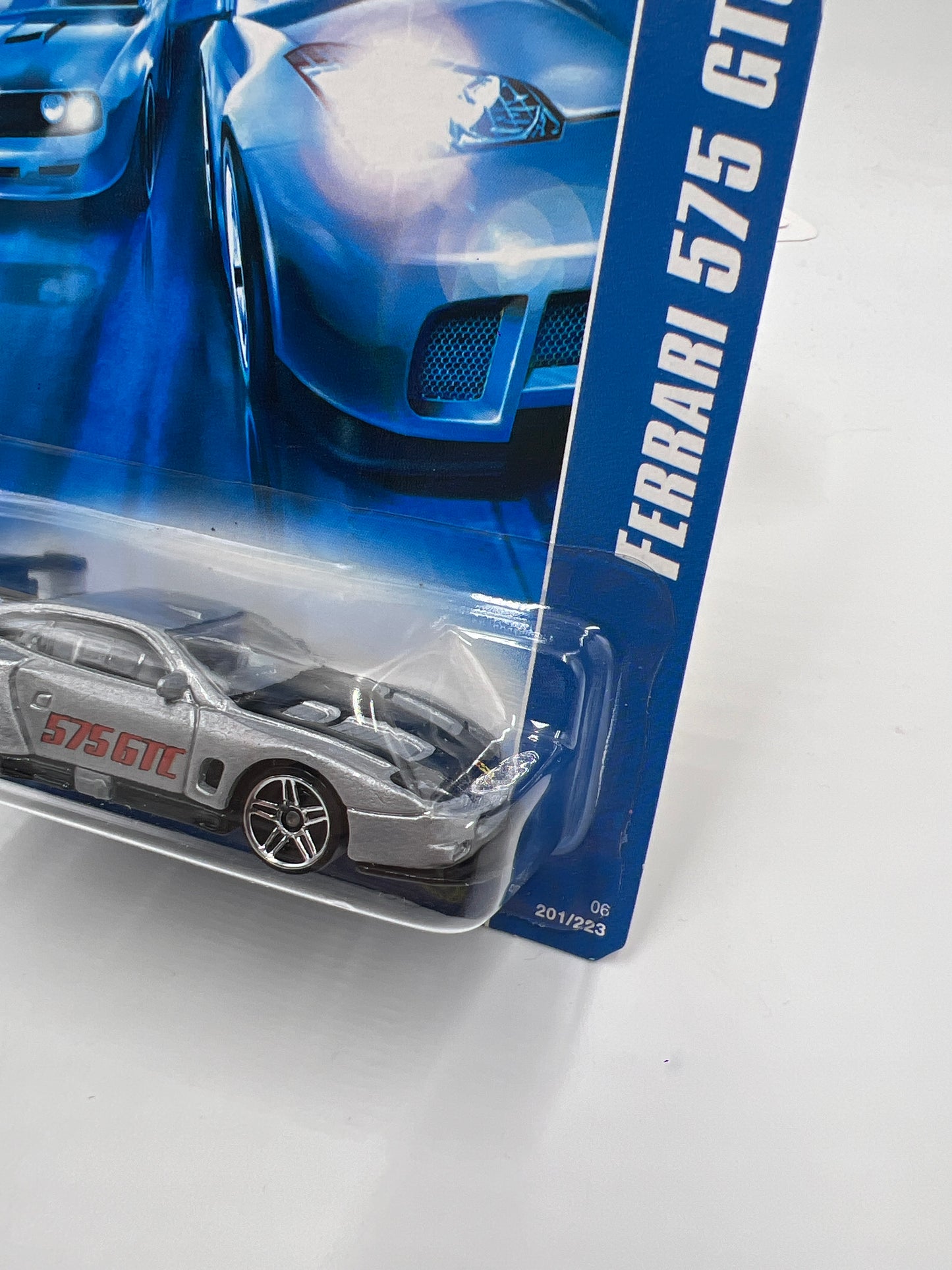 2006 Hot Wheels All Stars #201 Ferrari 575 GTC Silver SR