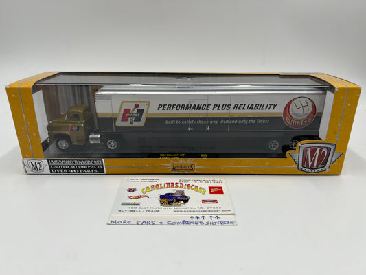 M2 Machines Auto Haulers Hurst 1958 Chevrolet LCF & Hurst Trailer R09 13-01