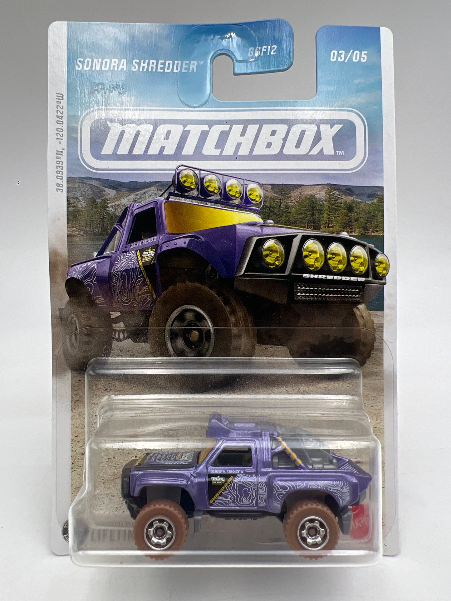 2026 Matchbox Off Road Rally #3 Sonora Shredder Purple