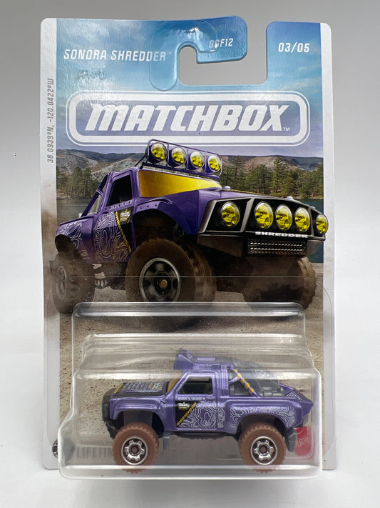 2026 Matchbox Off Road Rally #3 Sonora Shredder Purple 165D