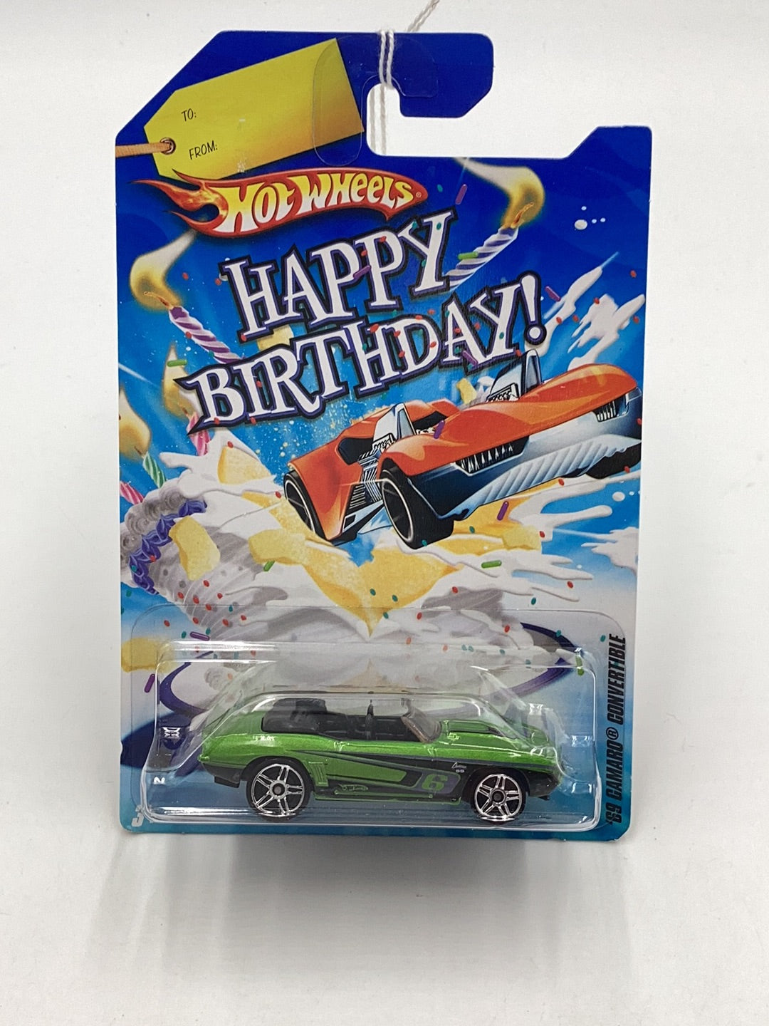 Hot Wheels Happy Birthday 69 Camaro Convertible