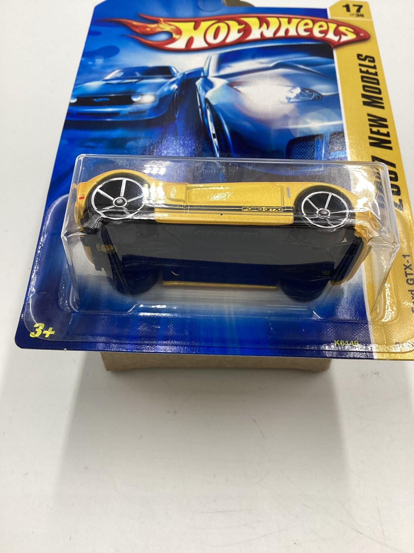 2007 Hot Wheels New Models #17 Ford GTX1 Yellow 27D