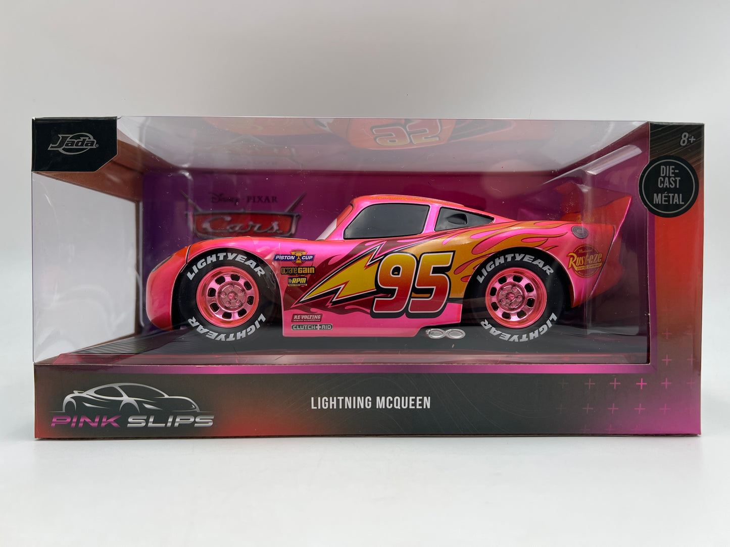 Jada Pink Slips 1/24 CHASE Lightning McQueen Pink