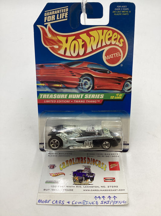 1998 Hot Wheels Treasure Hunt 1/12 Twang Thing #749