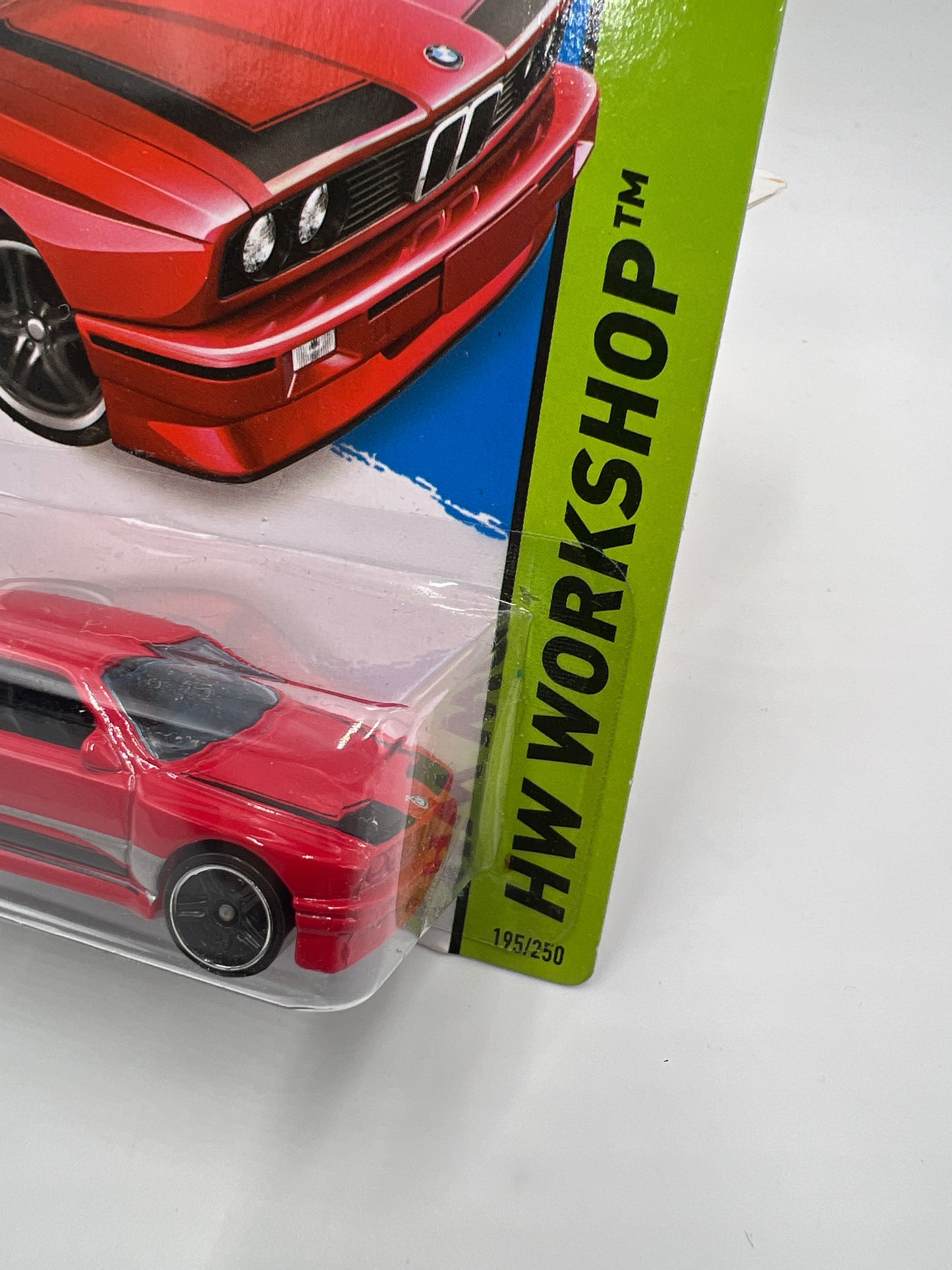2014 Hot Wheels Workshop #195 92 BMW M3 Red