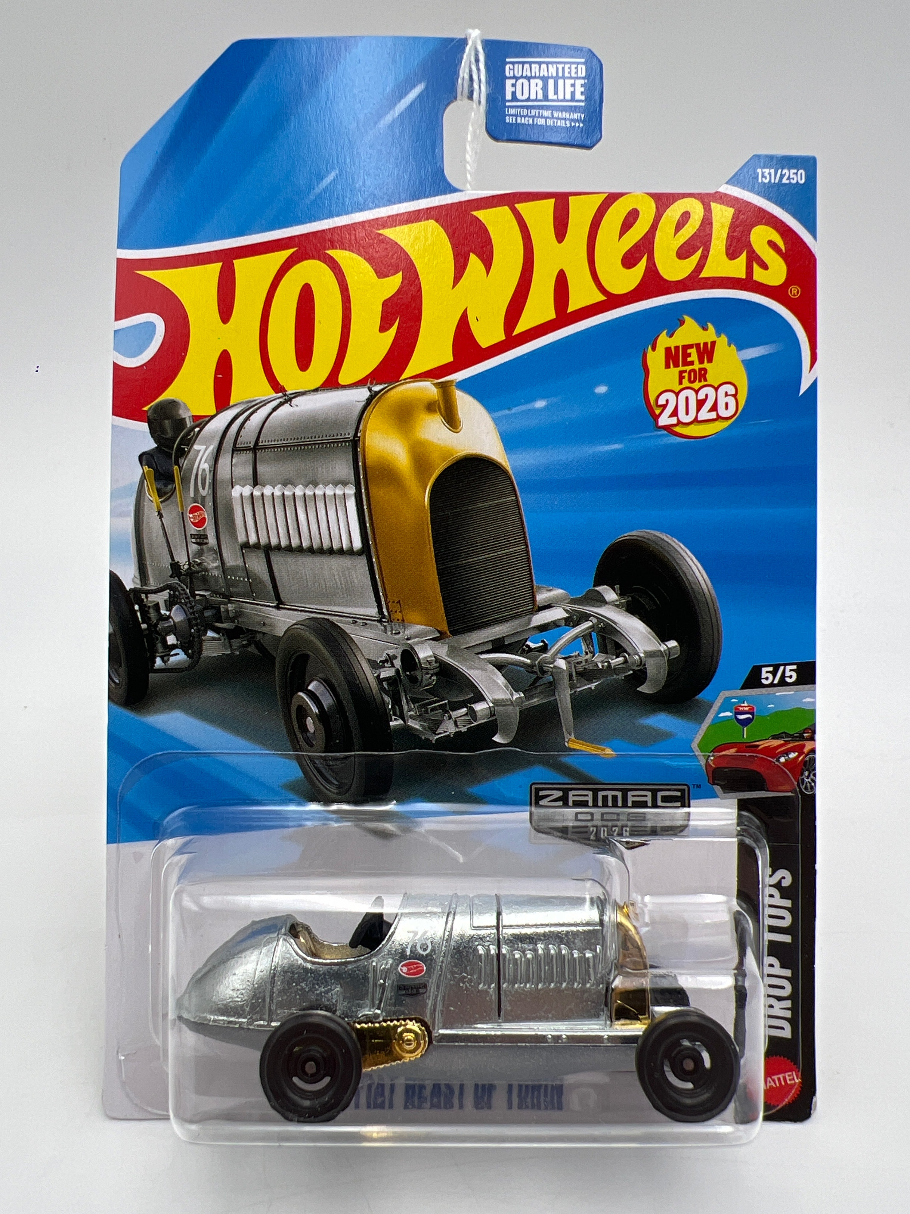 2026 Hot Wheels H Case Walmart Zamac 6 #131 Fiat Beast Of Turin