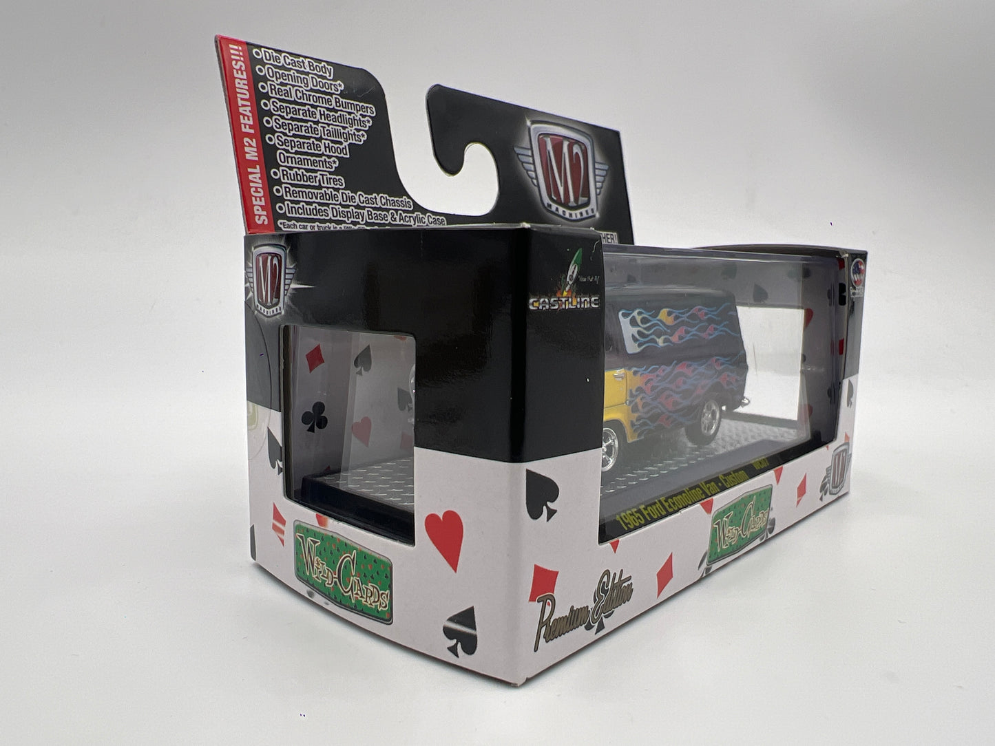 M2 Machines Wild-Cards 1965 Ford Econoline Van Custom WC07