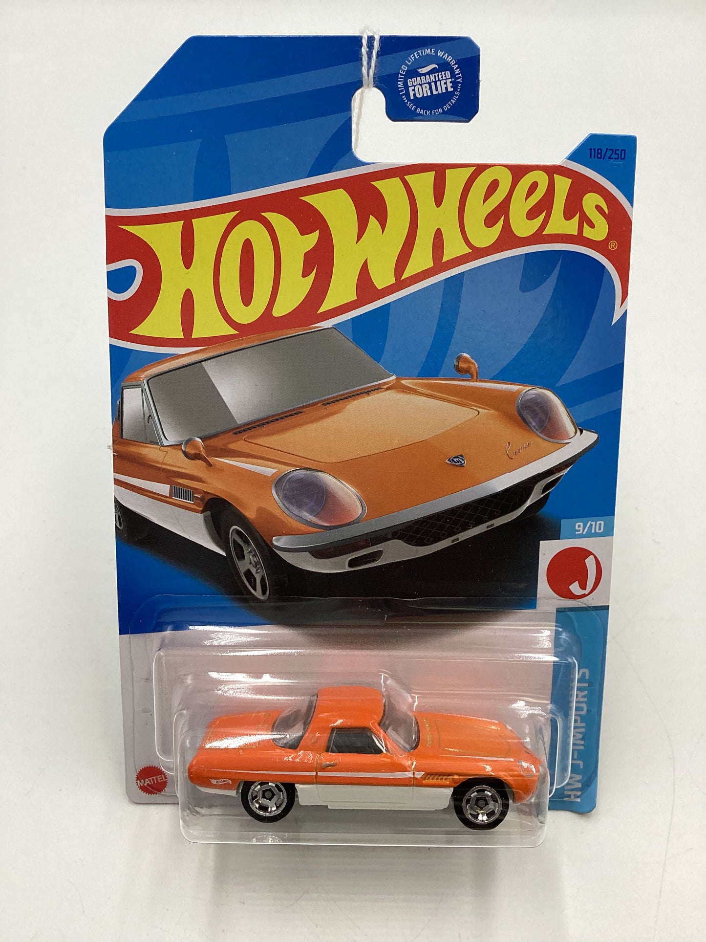 2023 Hot Wheels #118 1968 Mazda Cosmo Sport Orange 87F