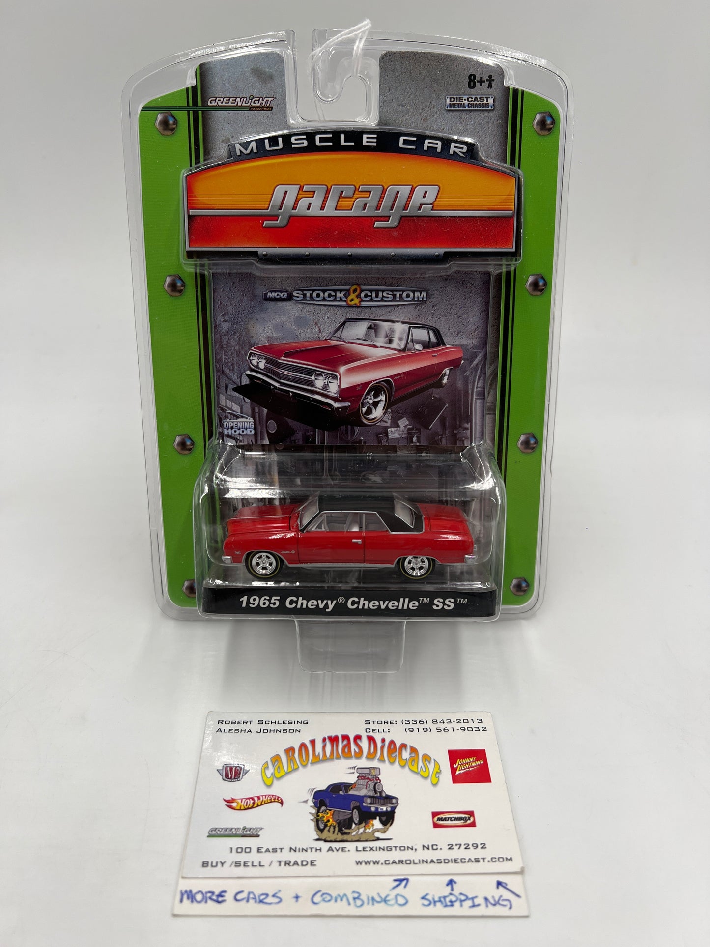 Greenlight Muscle Car Garage Series 6 1965 Chevy Chevelle SS Red 176E