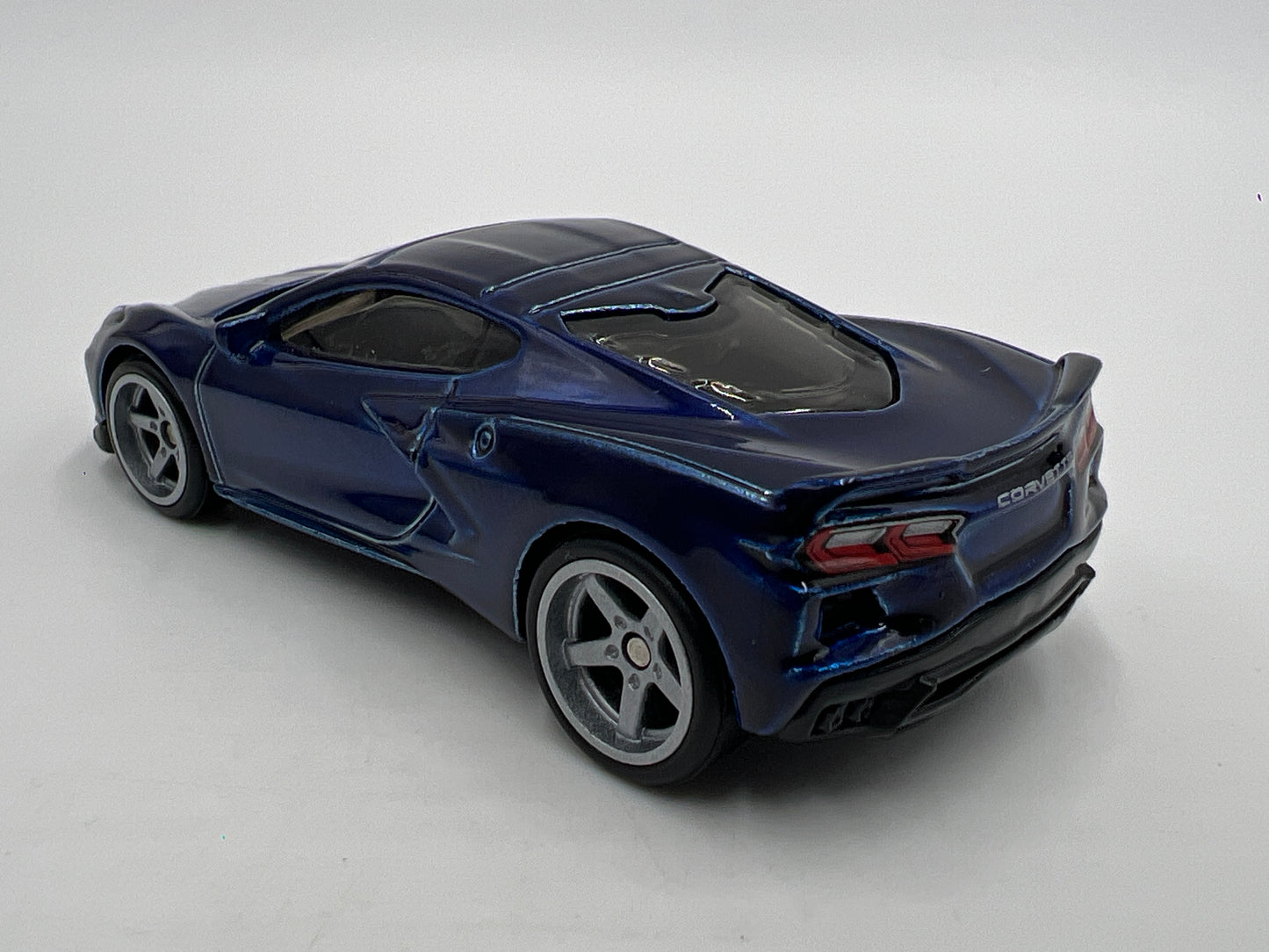Hot Wheels 1/64 Super Treasure Hunt 2020 Corvette C8 Blue Loose