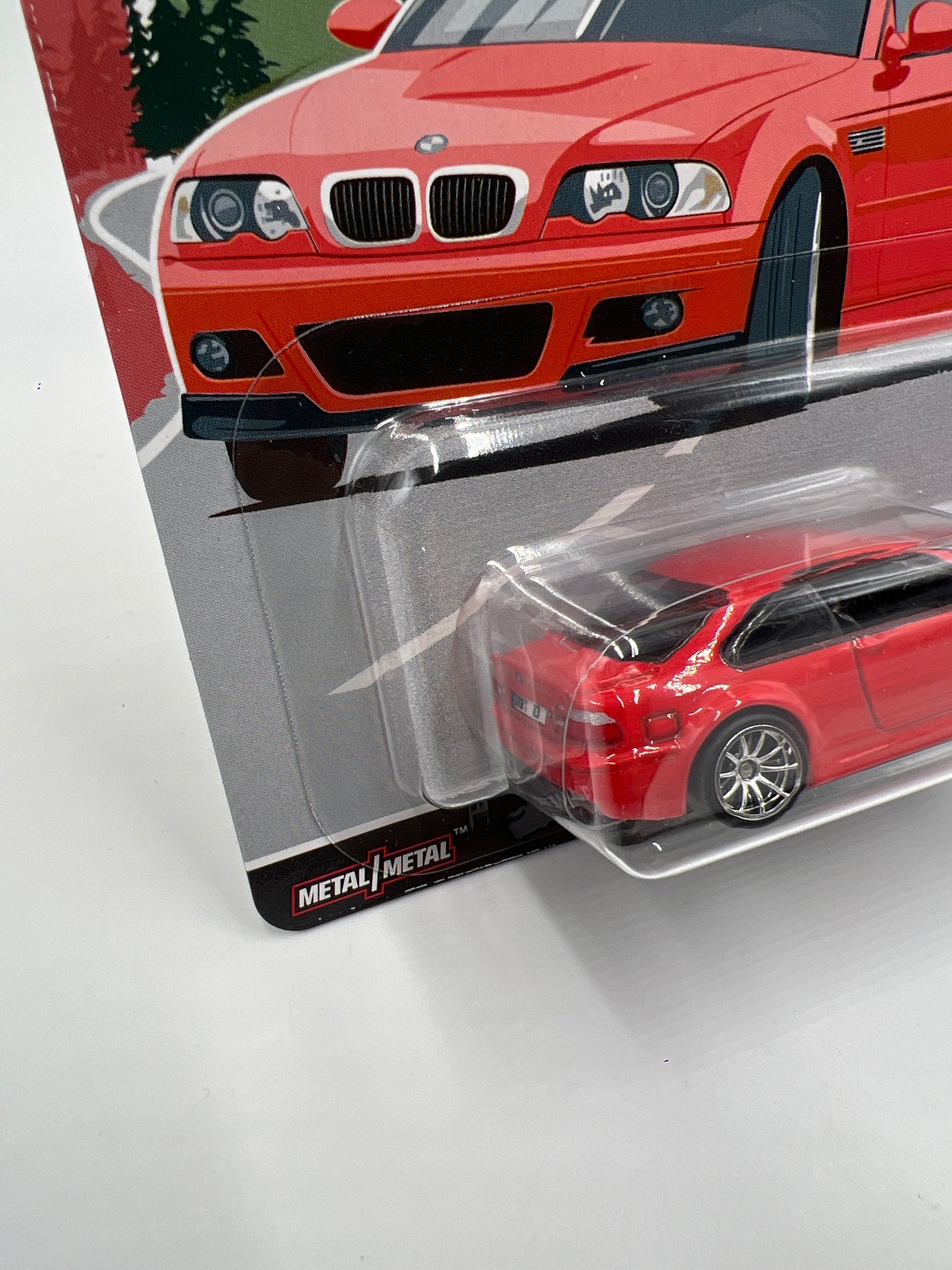 Hot Wheels Premium Auto Strasse #2 BMW M3 E46 Red 255i