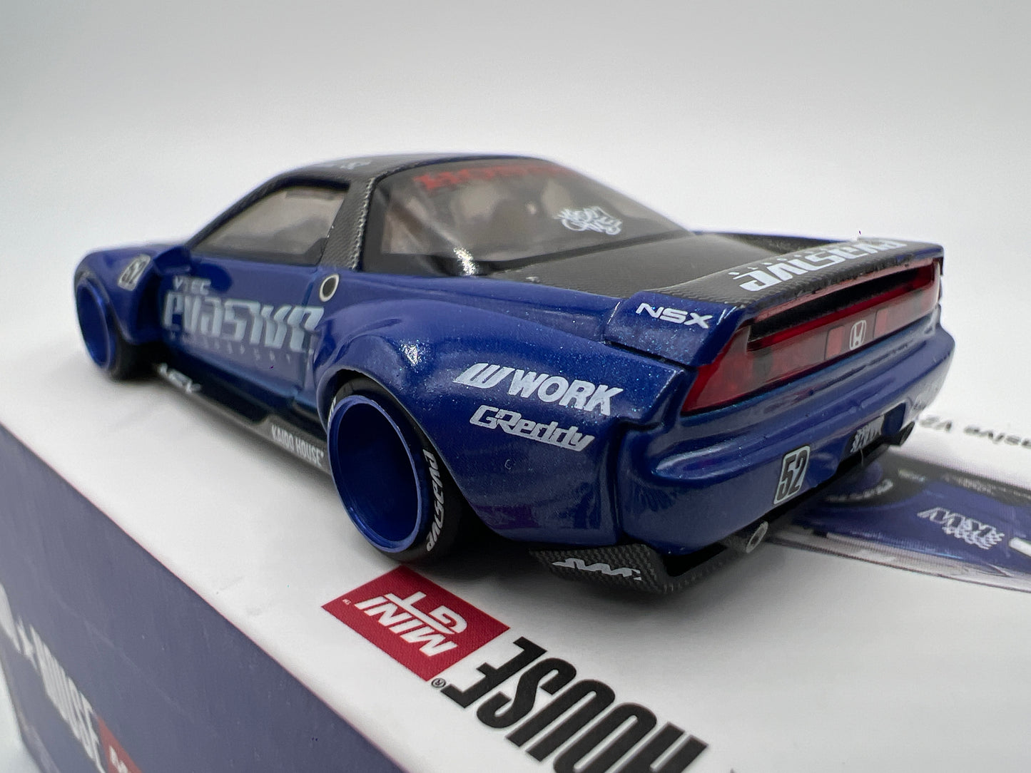 Mini GT x Kaido House #137 Honda NSX Evasive V2 Blue